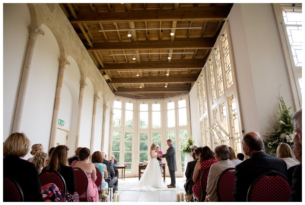 Wedding Ceremony at Highcliffe Castle