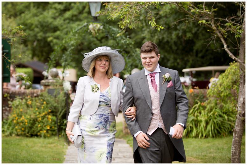 Ringwood mother of bride with usher
