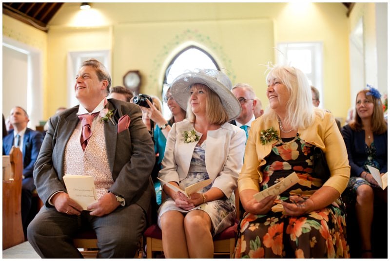 Relaxed wedding photography at Ringwood Church