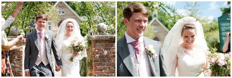 Colourful wedding photography at Crowe Church