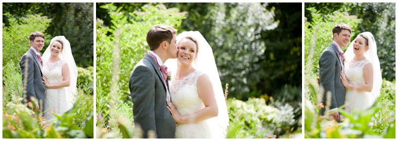 Photography of Bride and Groom at Ringwood Garden