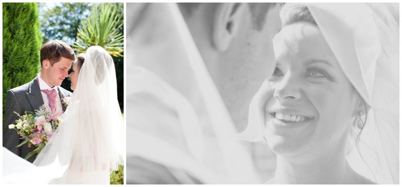 Wedding photography at Tyrrells Ford Hotel