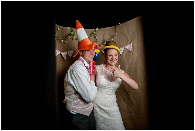 Wedding photobooth at Tyrrells Ford Hotel Ringwood