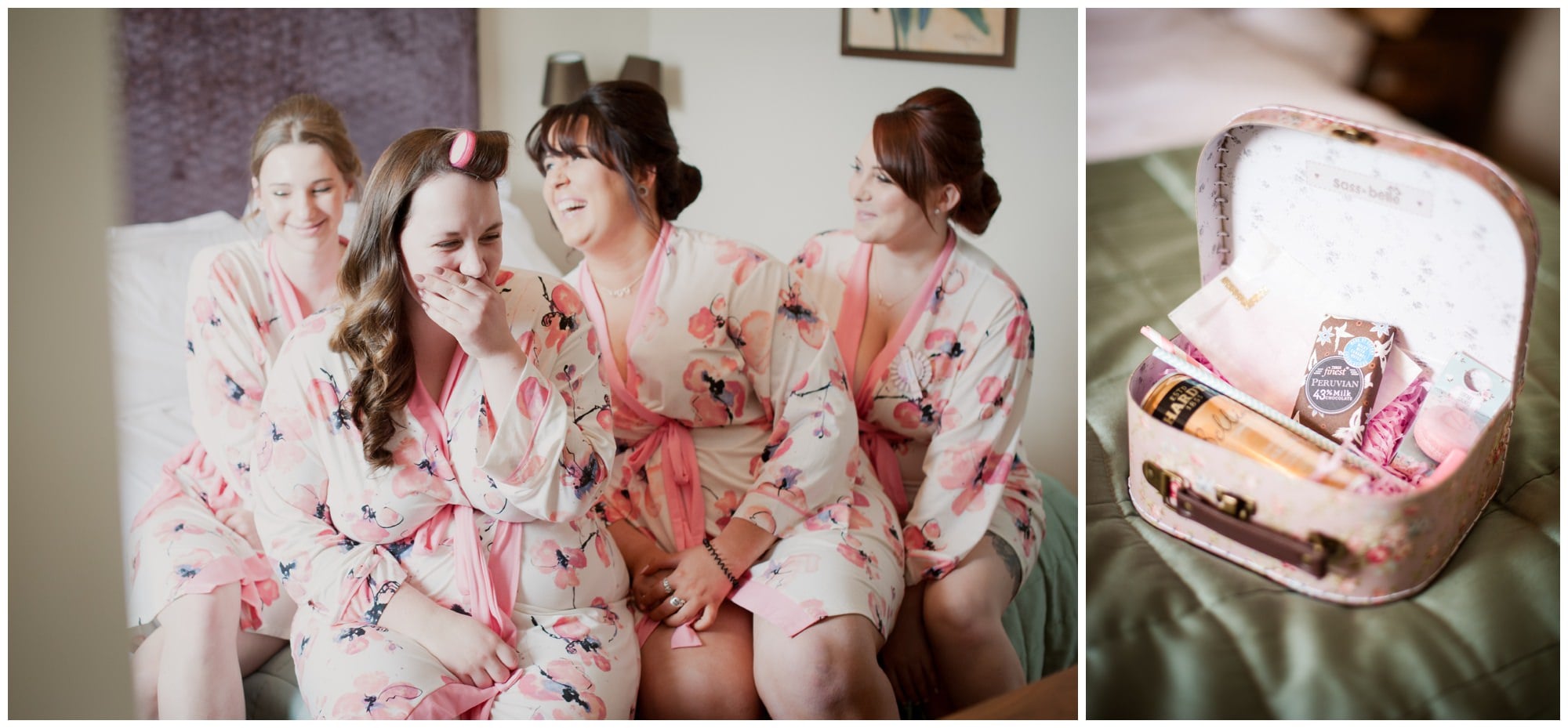 Bridesmaids at Christchurch Harbour Hotel
