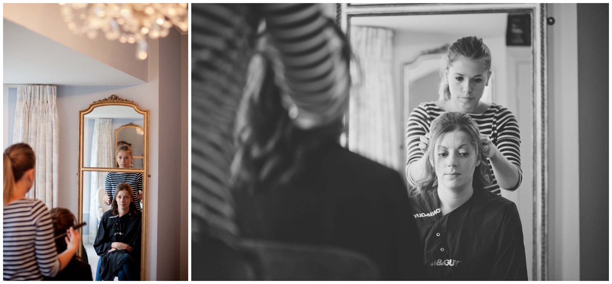 Hampshire Bridal Prep Photos