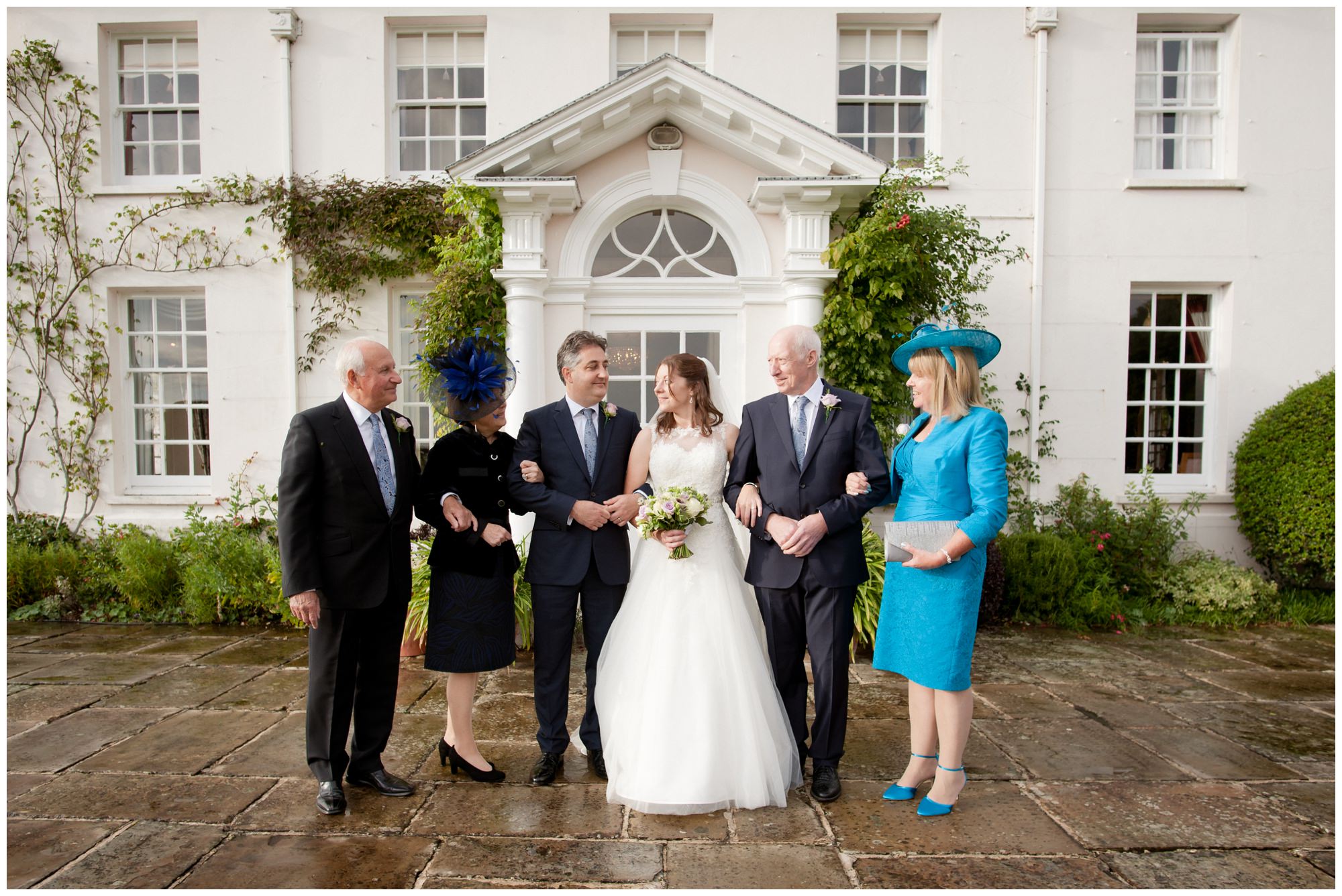 Relaxed Bride and Groom's Parents