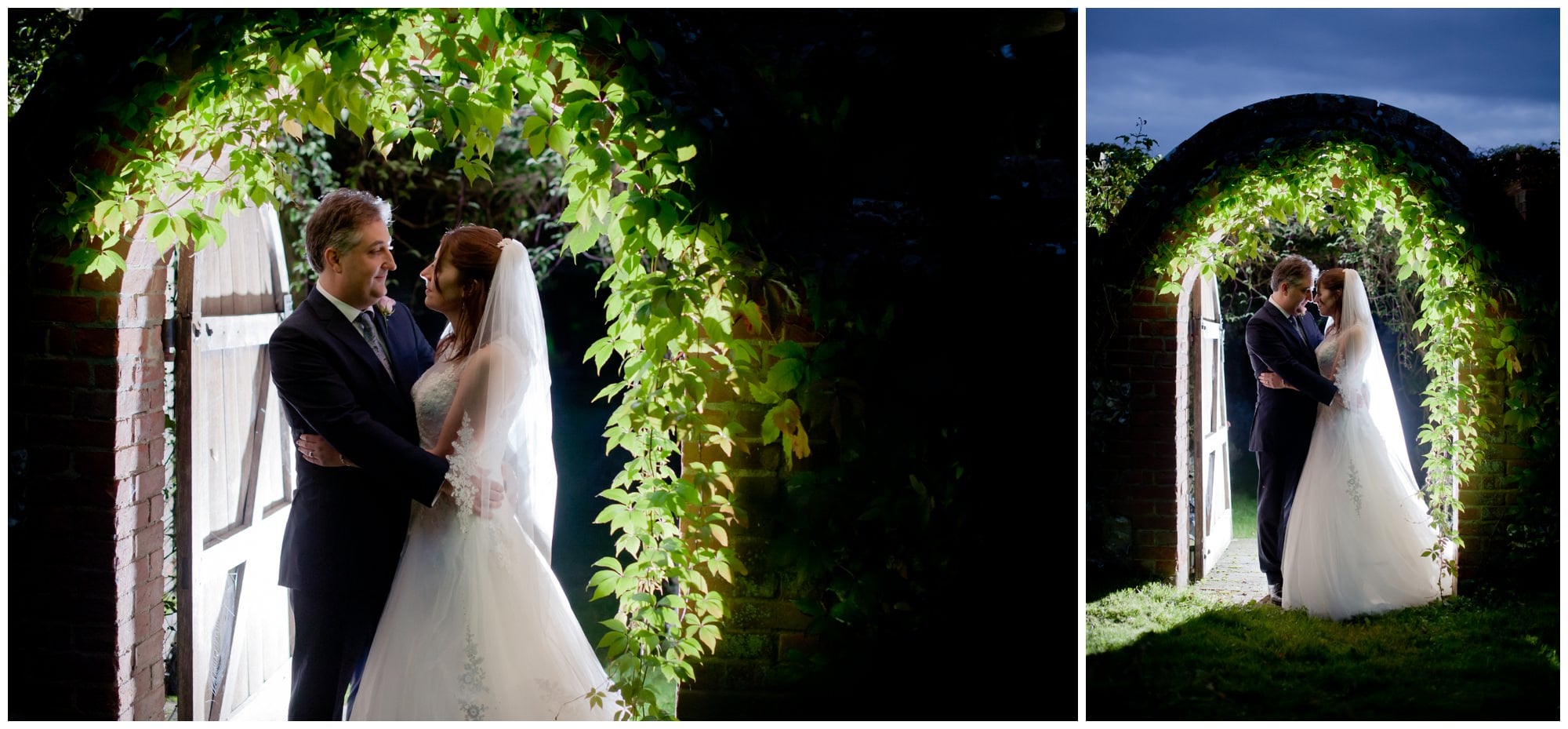 OCF Night Wedding Photography in Hampshire