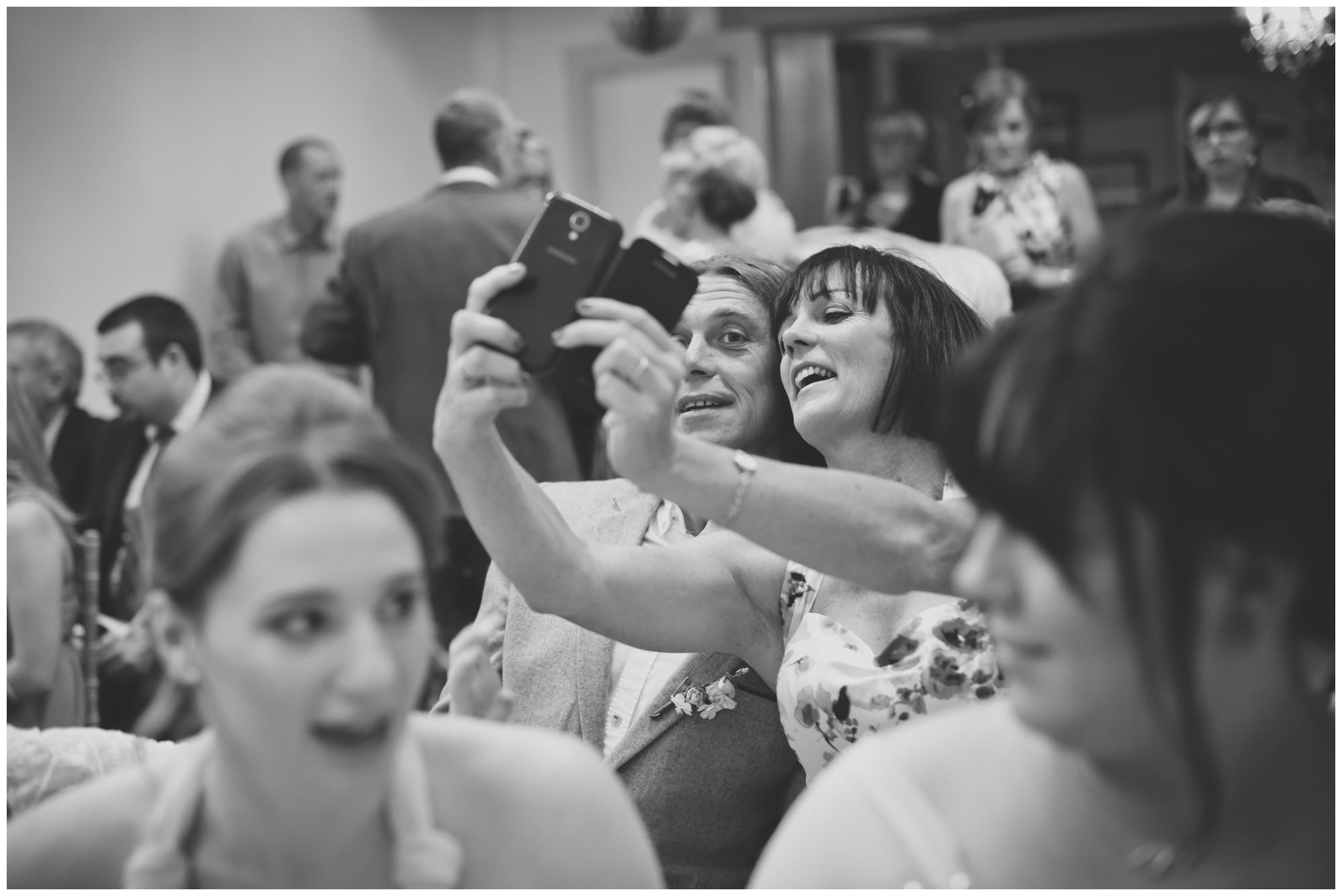 Selfie at Dorset Wedding