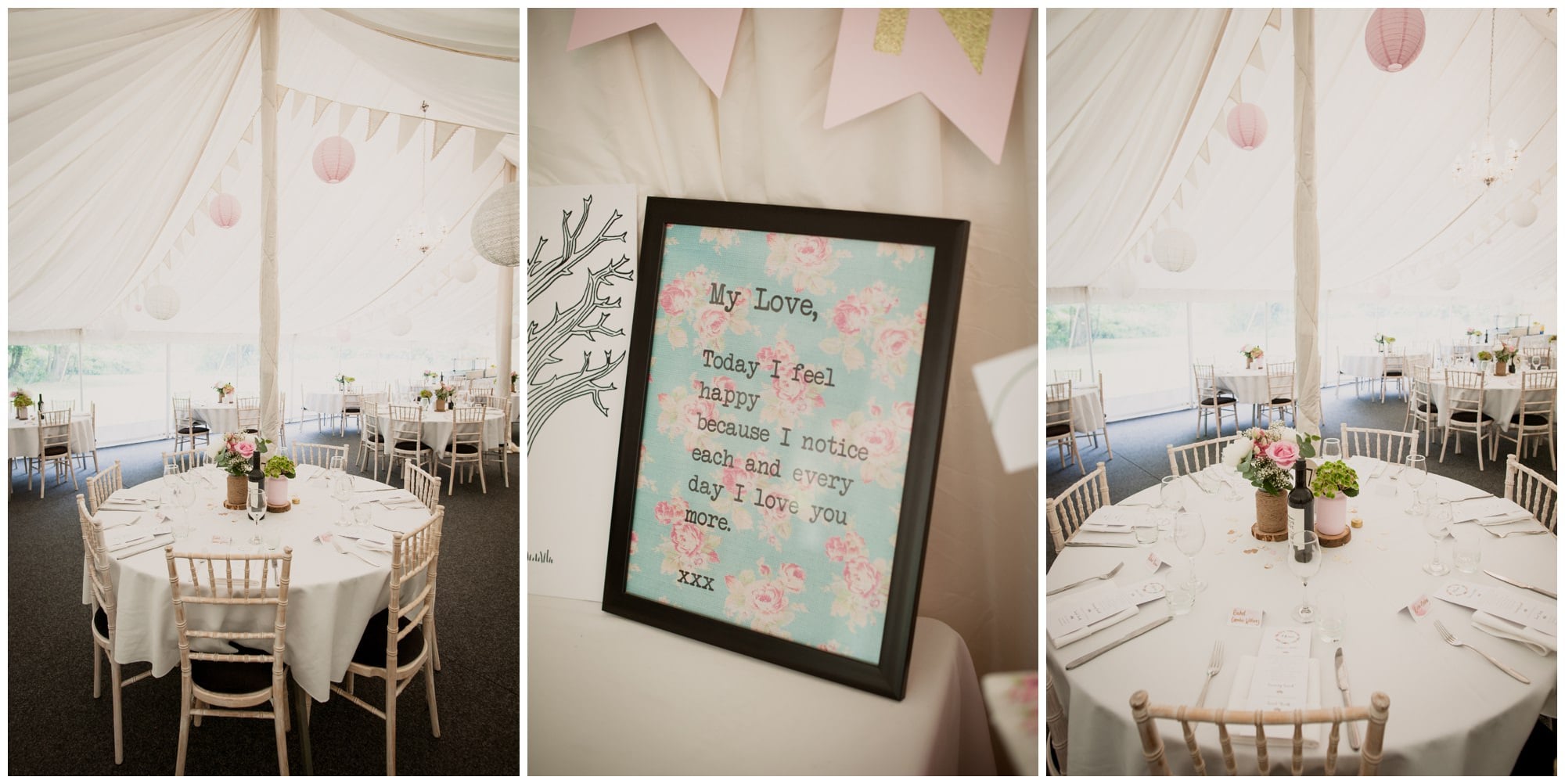 Marquee at The Old Vicarage