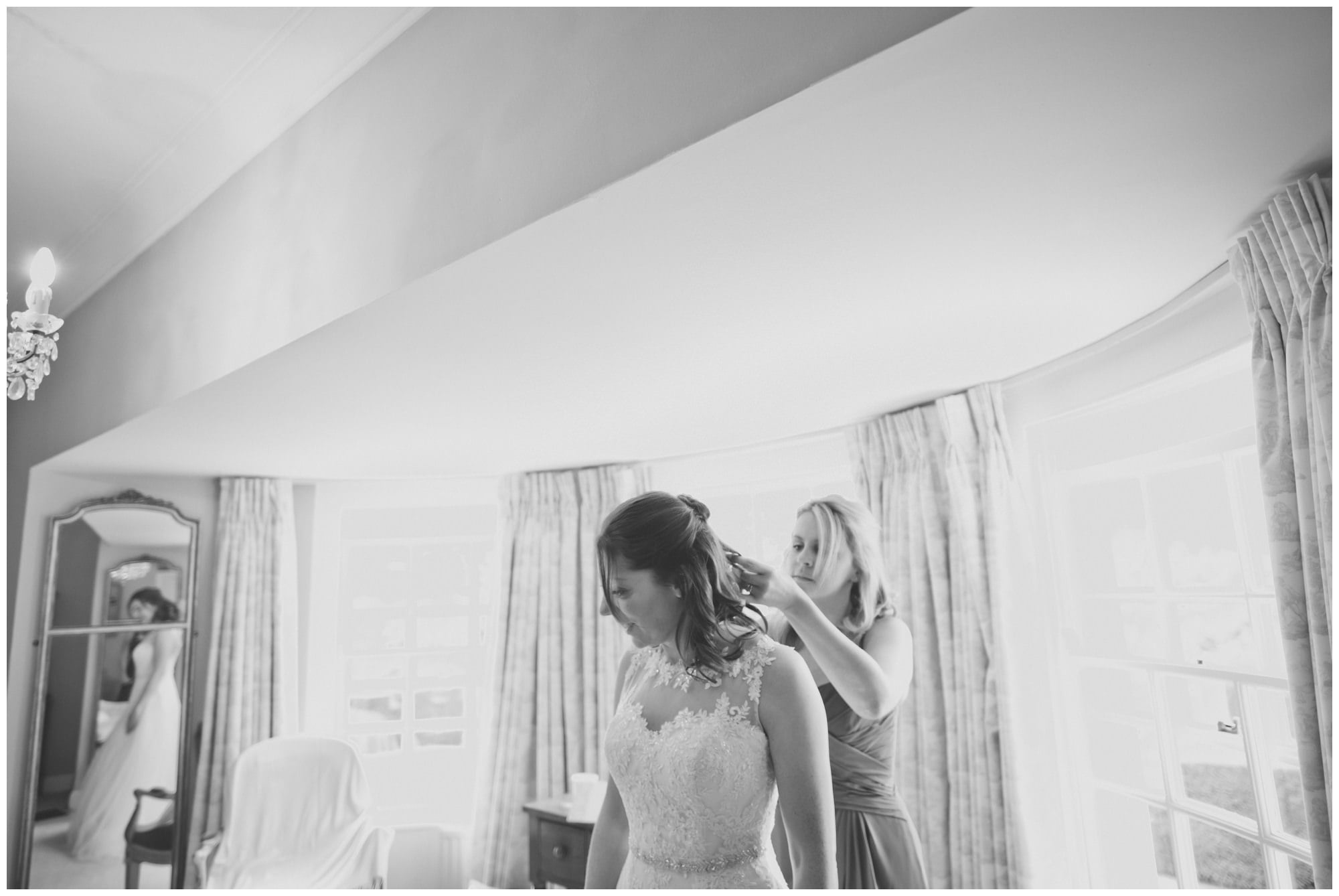 Micheldever Bride and Bridesmaid