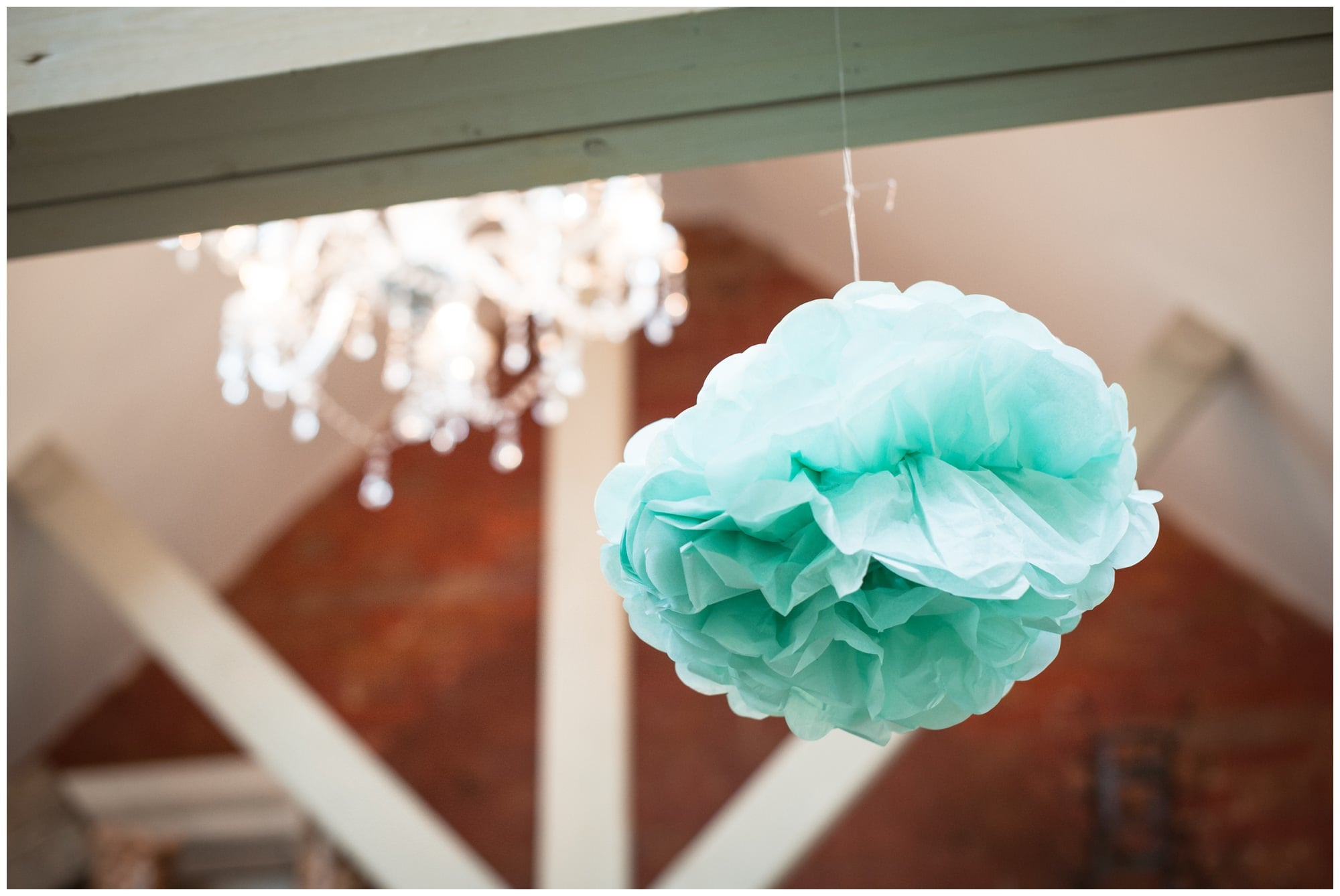 DIY Pompom decor at Barn
