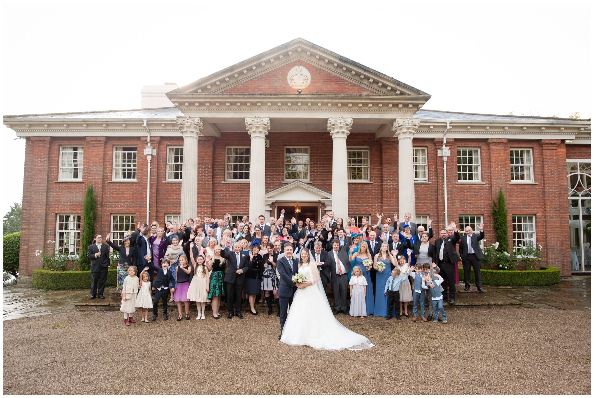 Group Photograph at Roundwood Estate