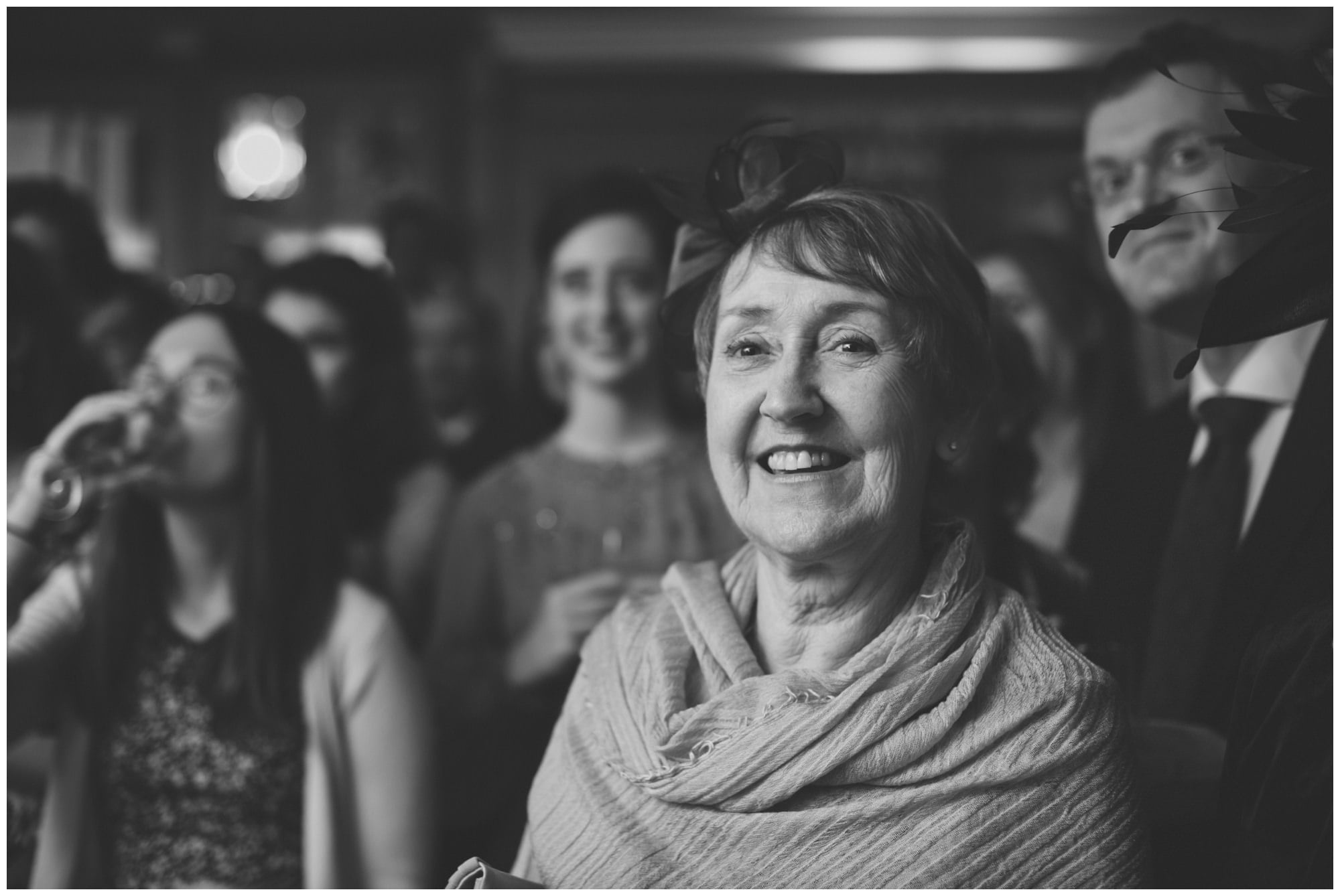Guests at Roundwood Estate Wedding Reception