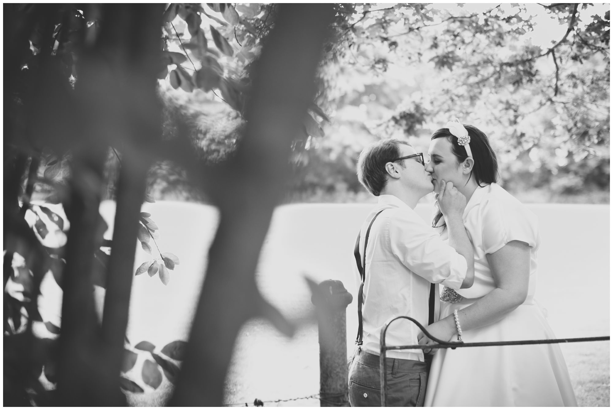 Black and white photography at The Old Vicarage