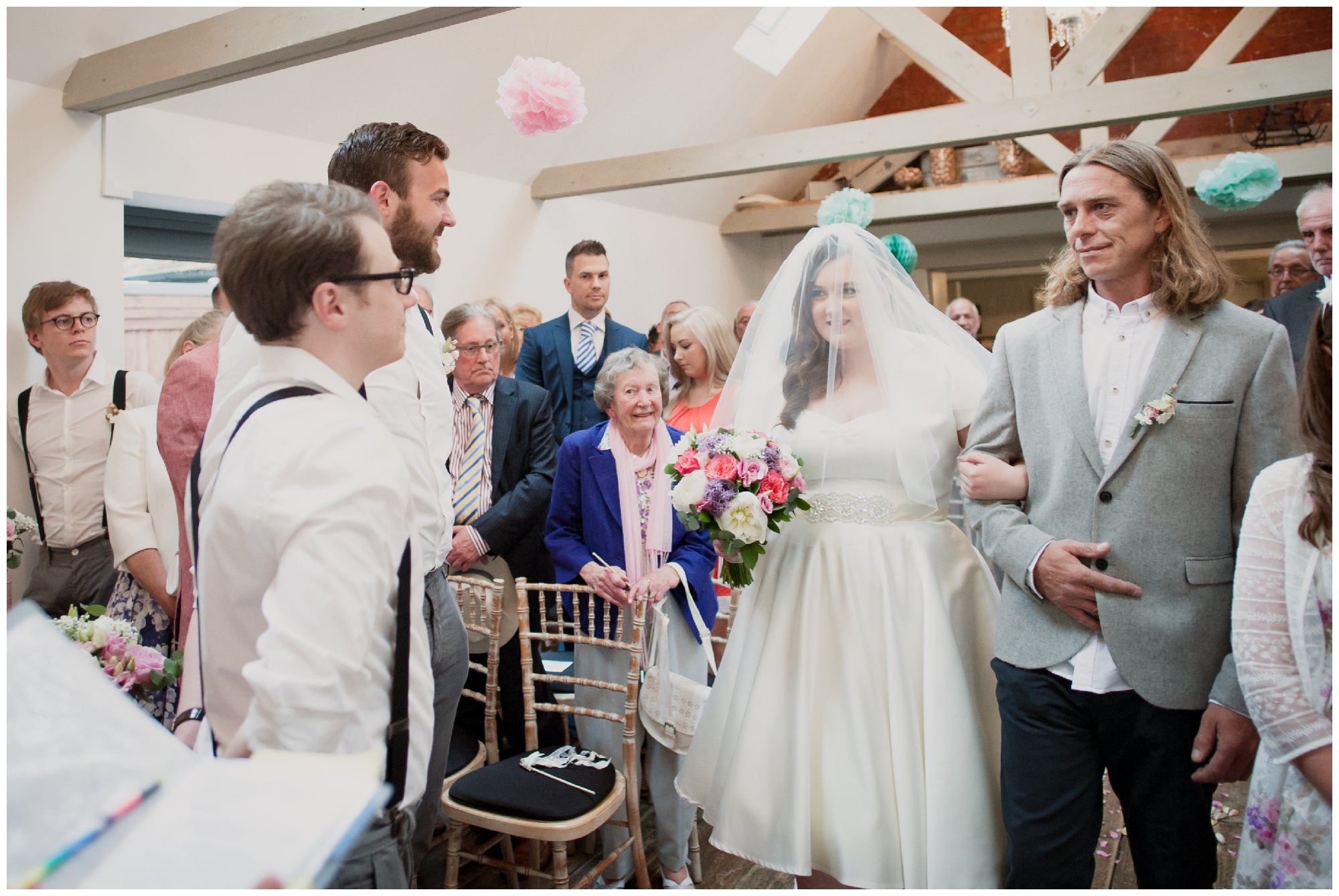 Bridal entrance at The Old Vicarage