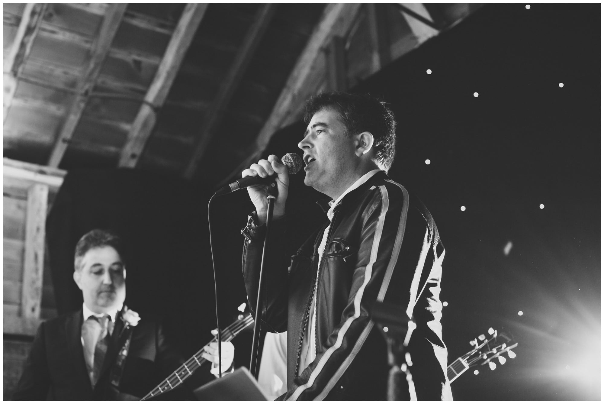 Groom and Brother in Band