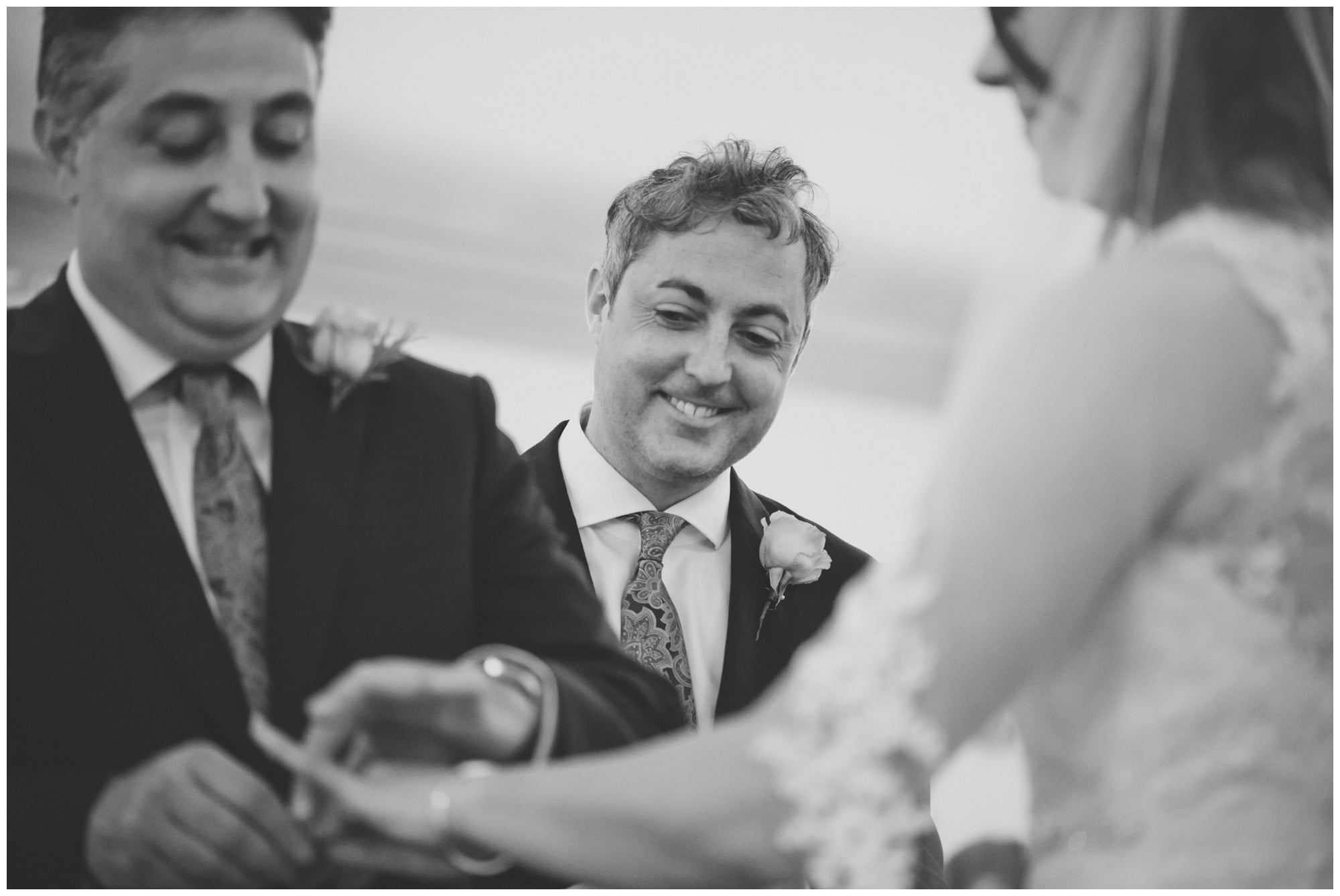 Happy Best Man at Whitchurch Wedding