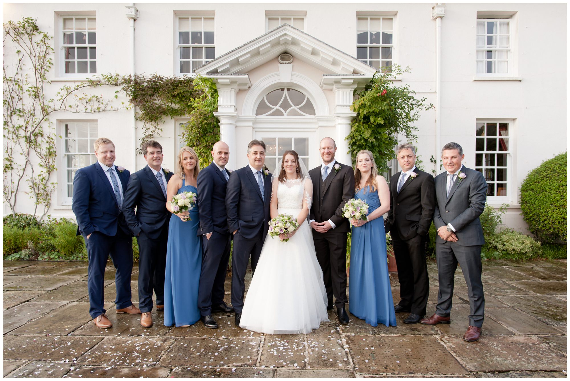Bridal Party at Hampshire Wedding