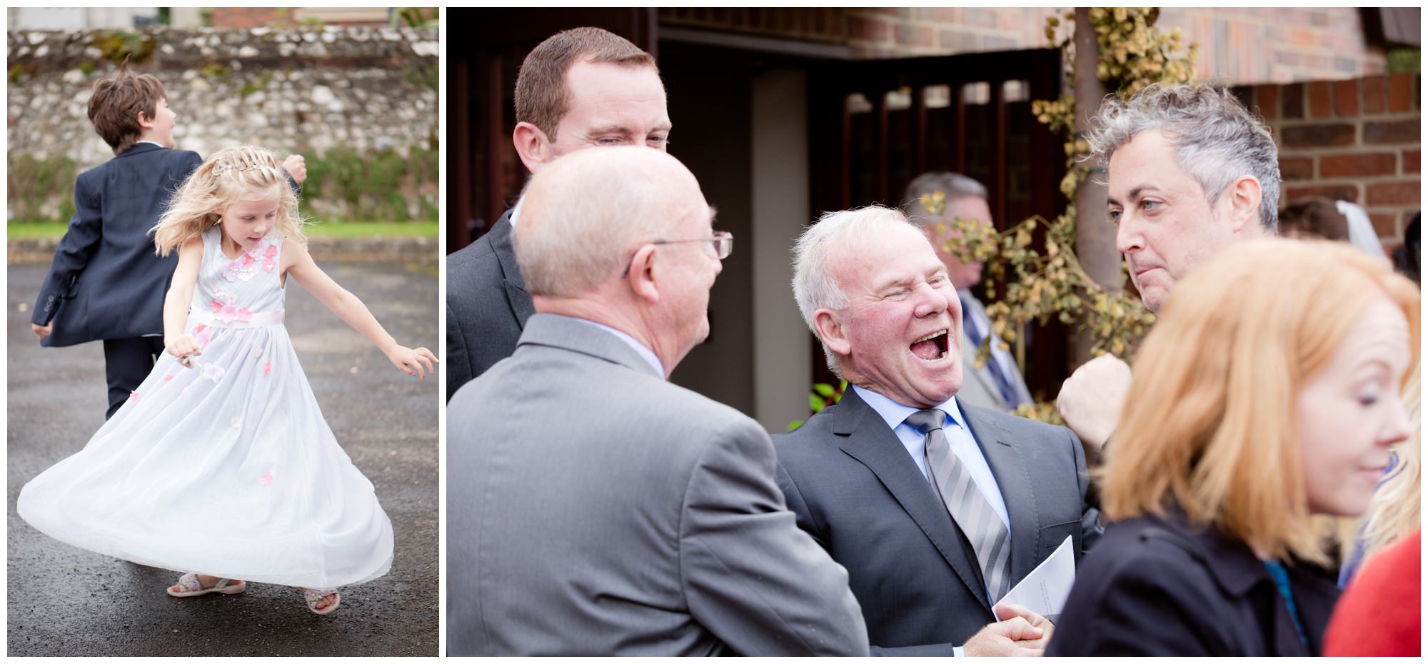 Guests at Whitchurch Wedding