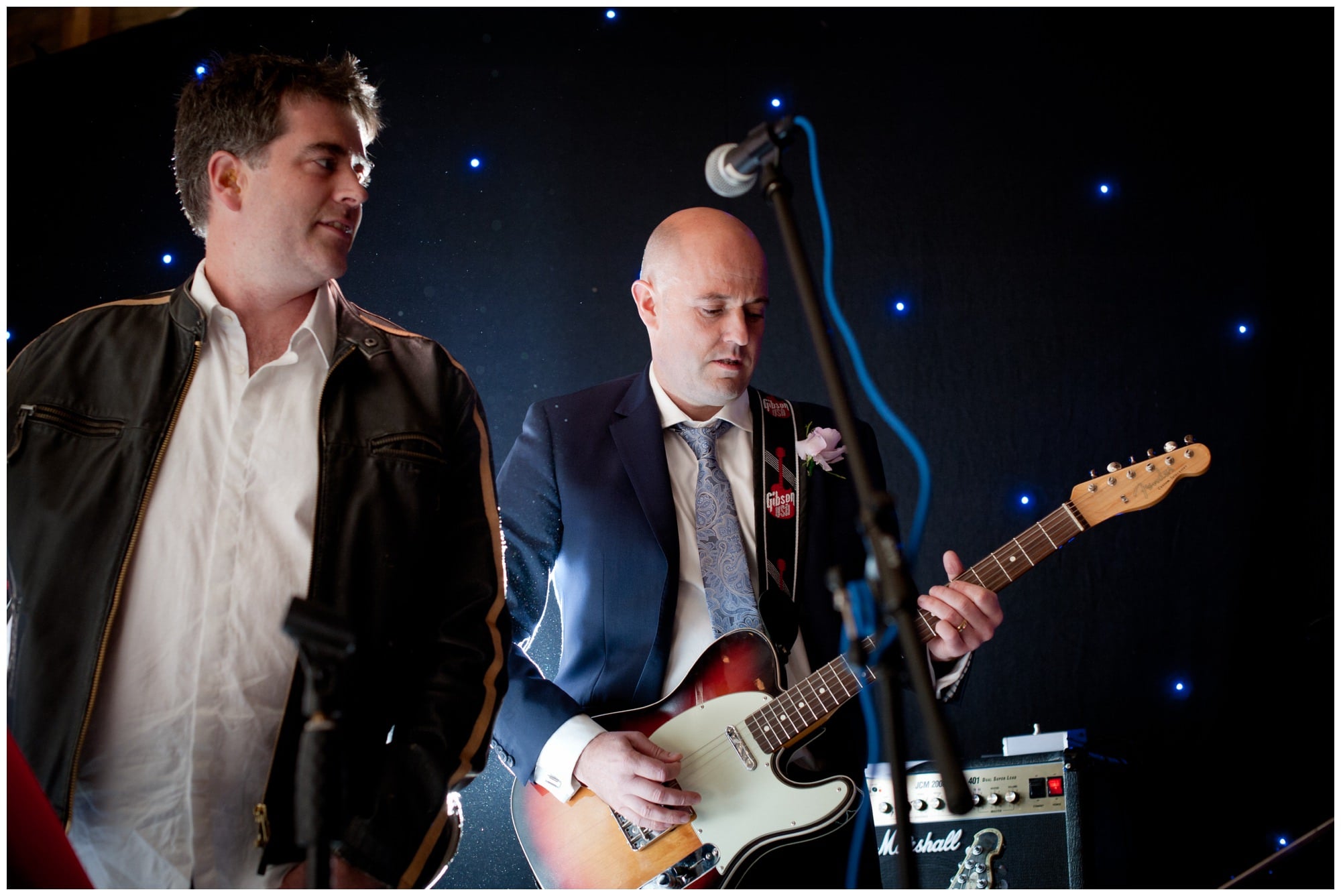 Guitarist at Hampshire Wedding