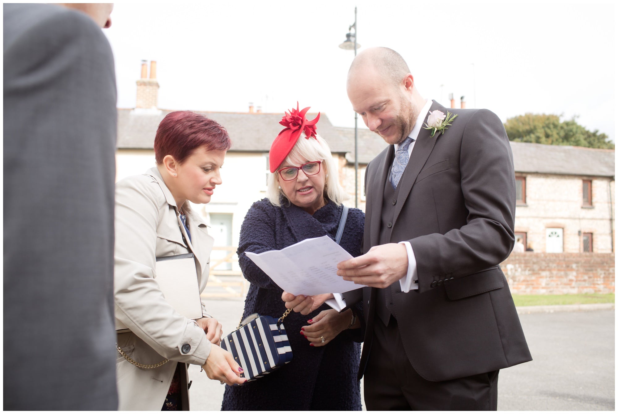Guests at Whitchurch Wedding
