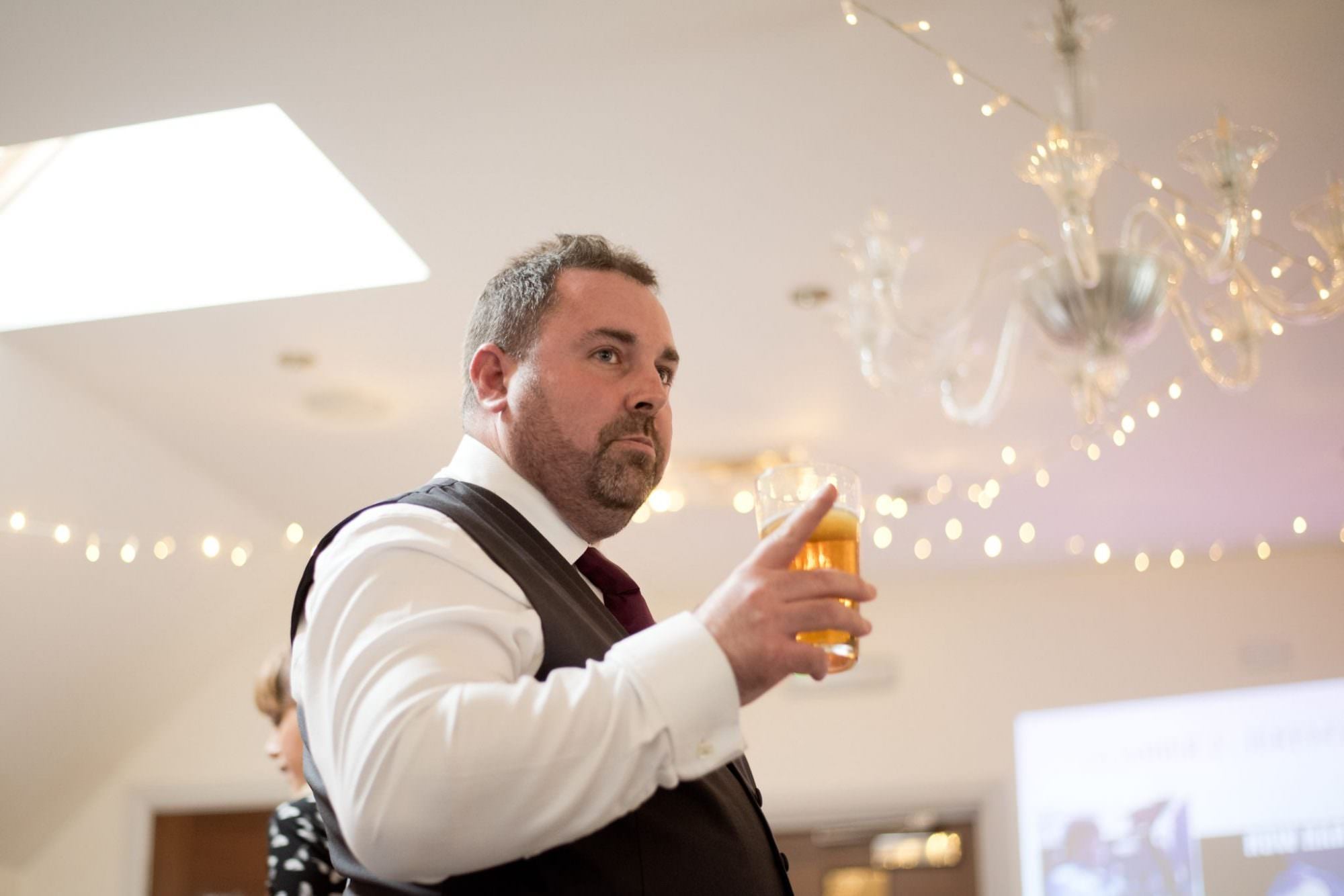 Best Man Speech at Kings Arms Hotel Wedding
