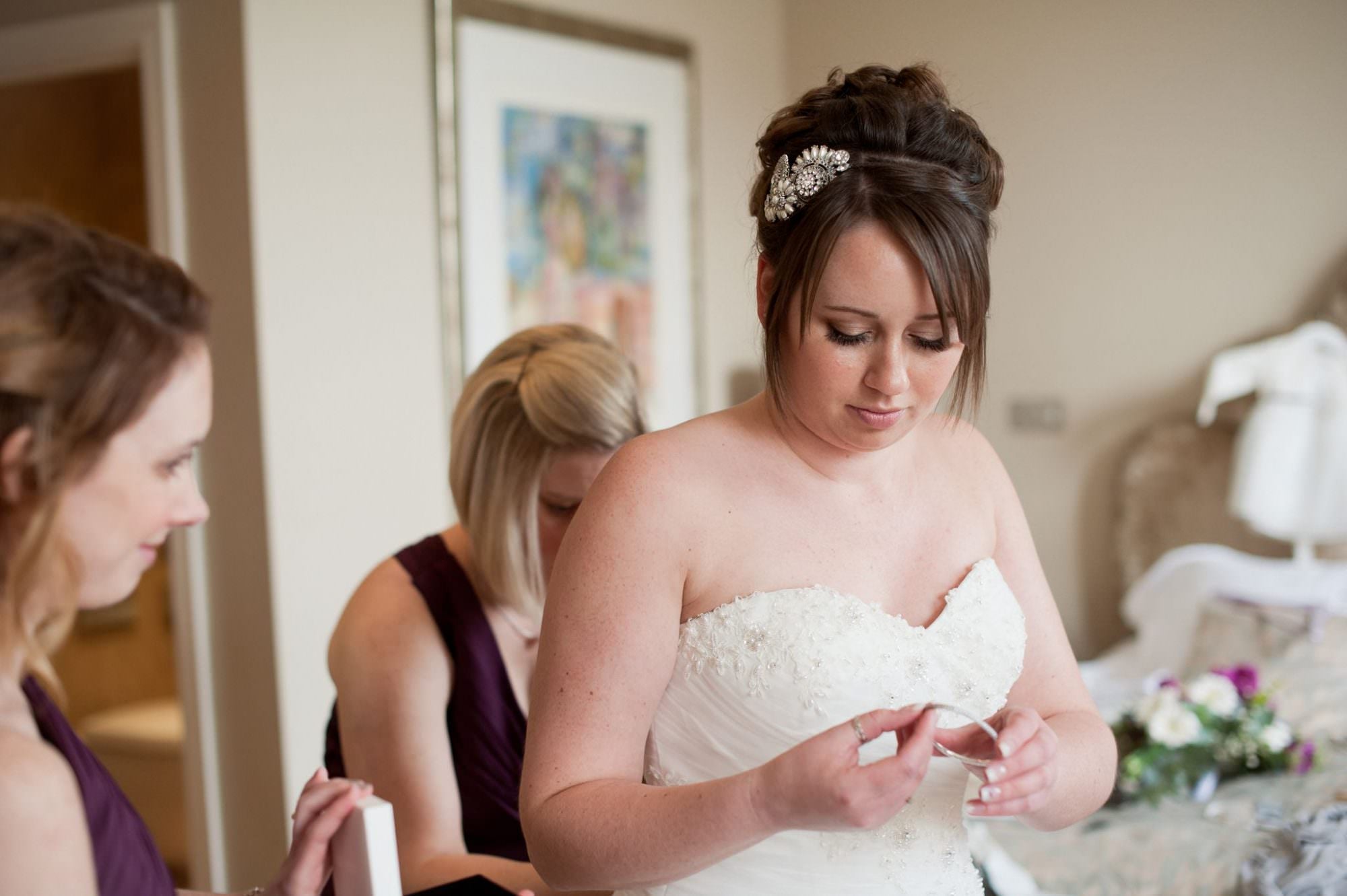 Bridal jewellery at Kings Arms