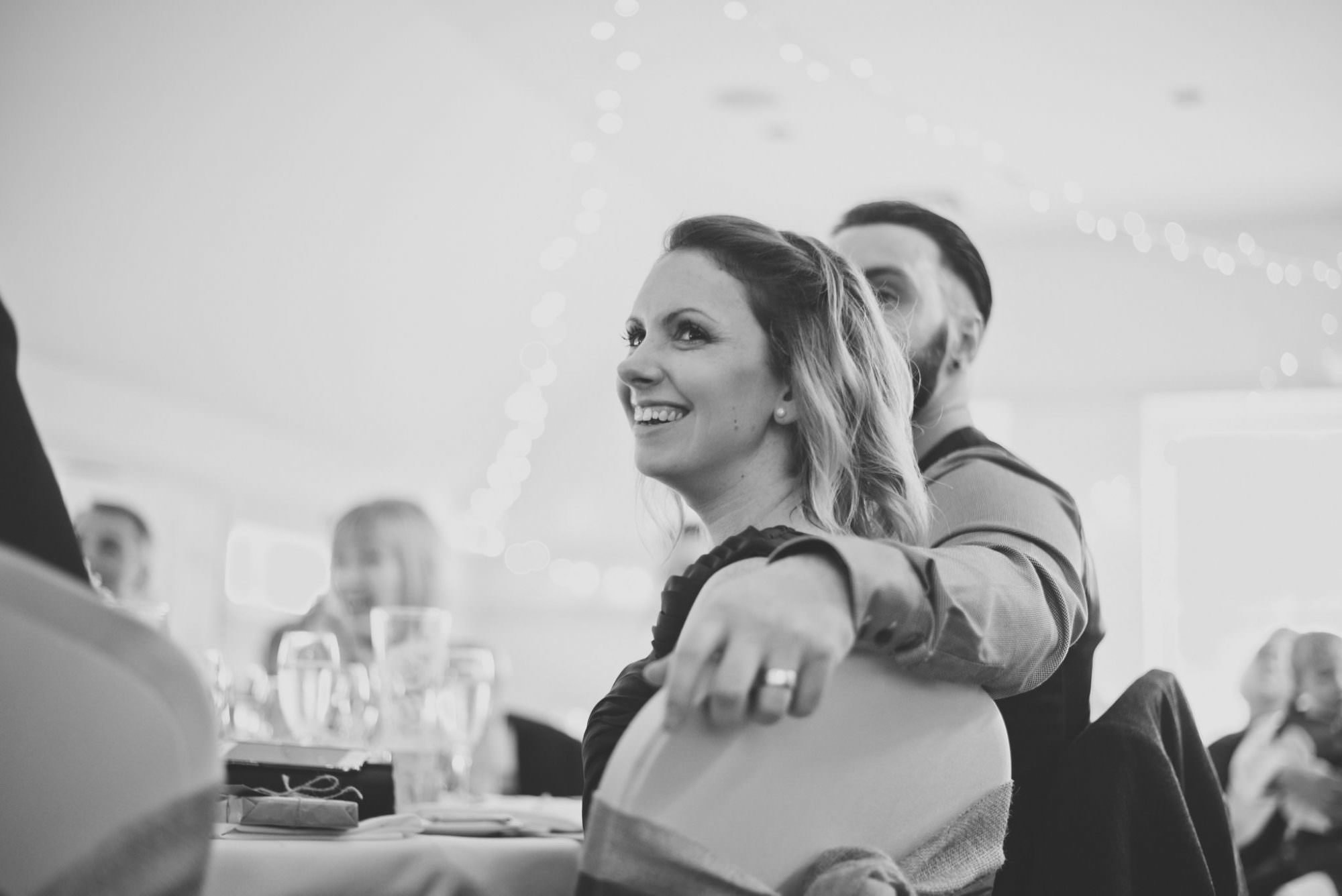 Bridesmaid at Kings Arms Hotel Wedding