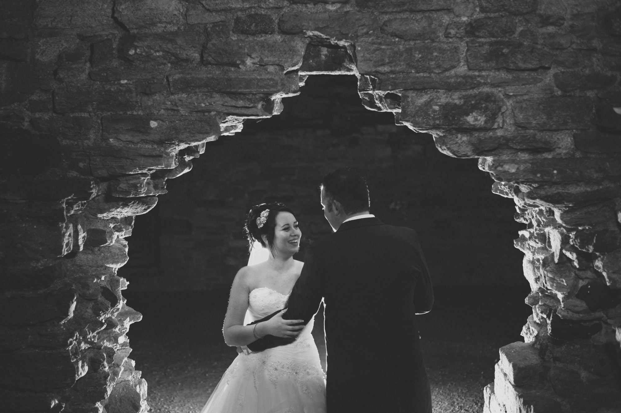 Night-time wedding photography at Kings Arms Hotel Christchurch