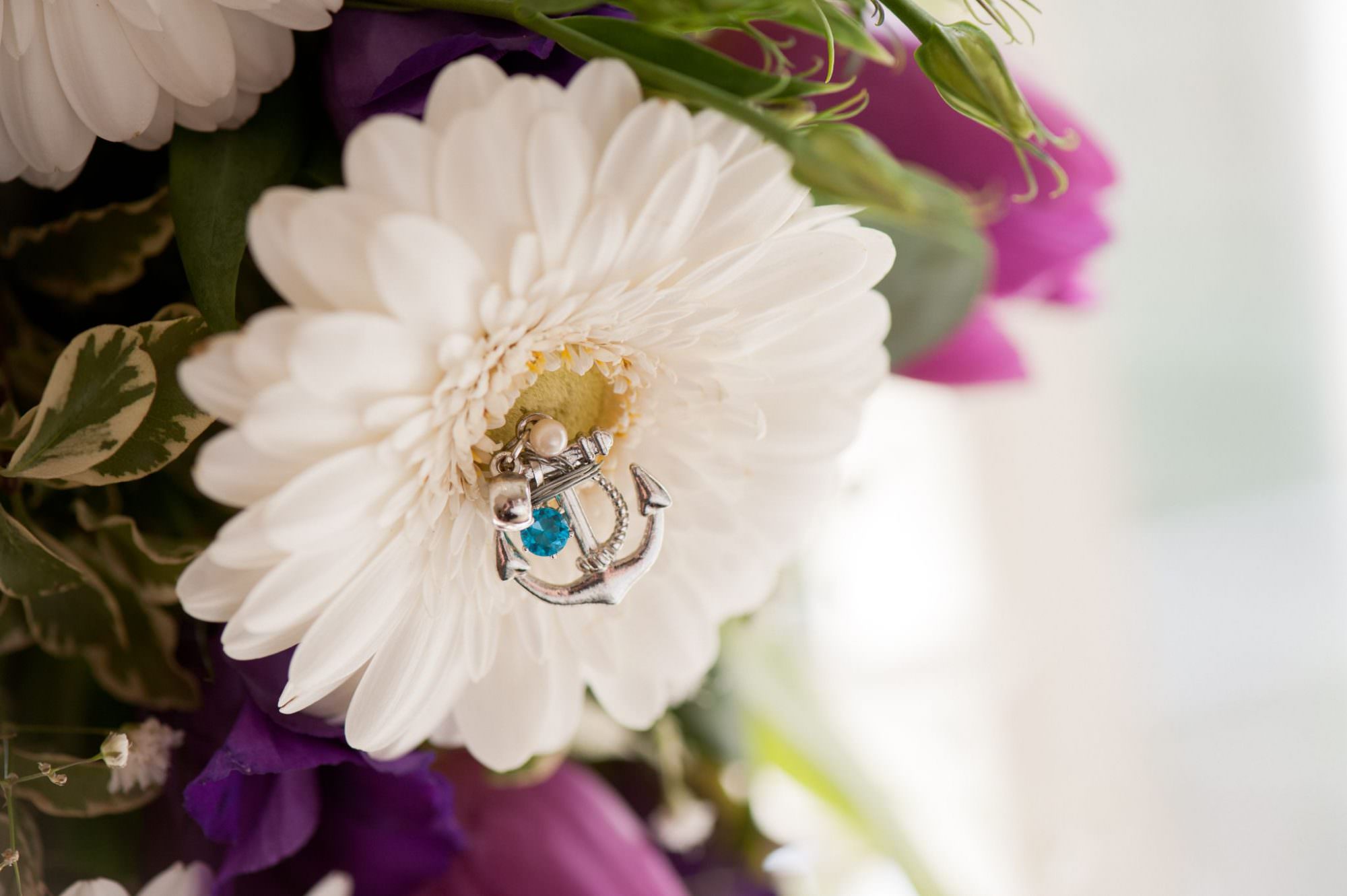 Wedding bouquet at Kings Arms Hotel Wedding