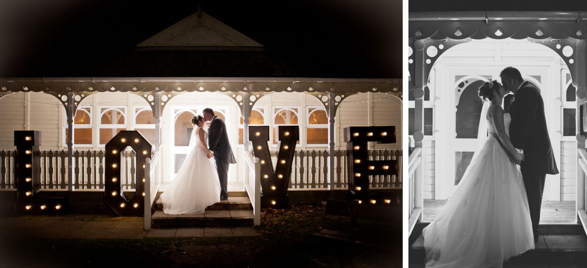 LOVE letters by Simply Flower at Kings Arms Hotel Christchurch