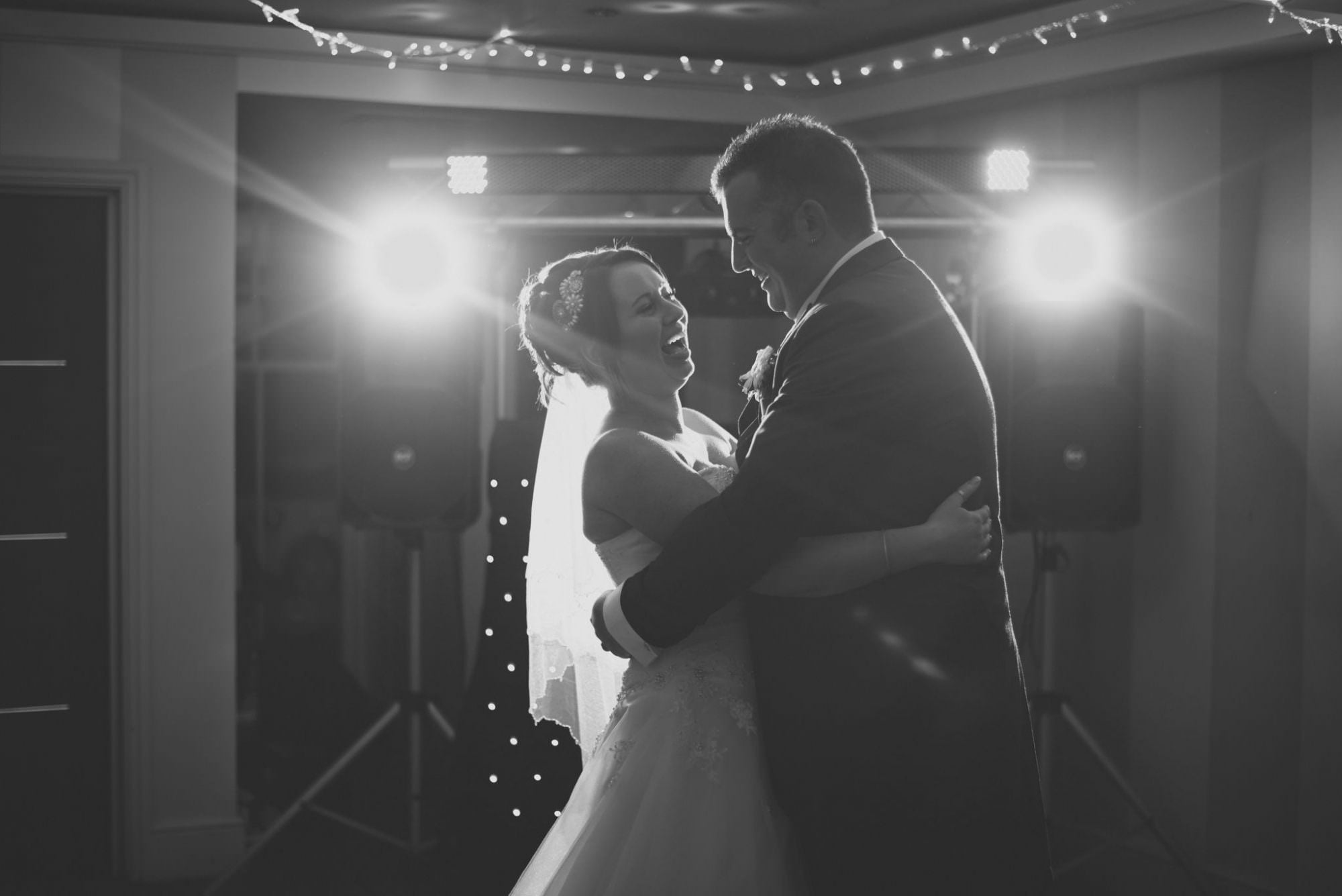 Black and white photograph at Kings Arms Hotel
