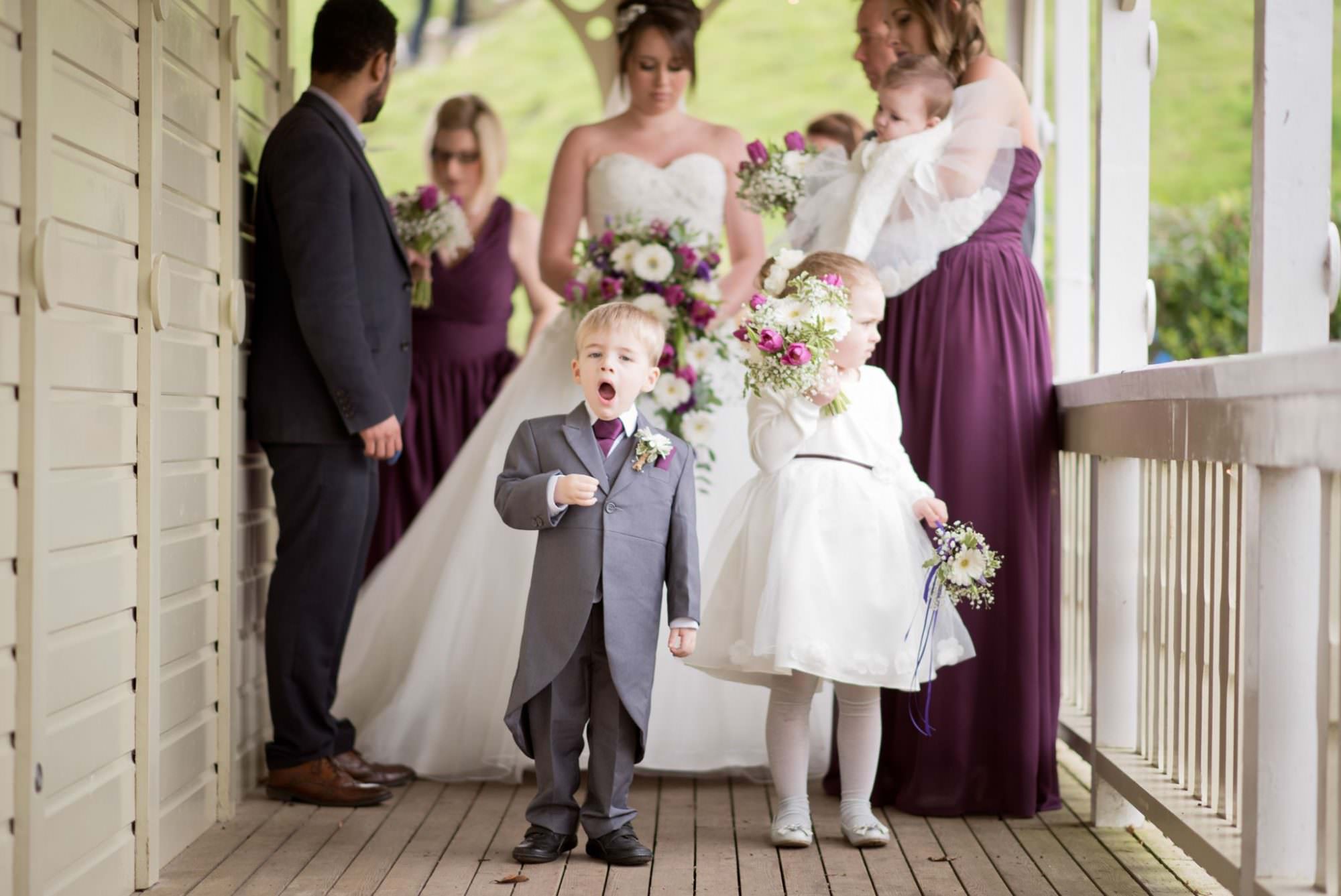 Natural documentary photography at Kings Arms Hotel Wedding