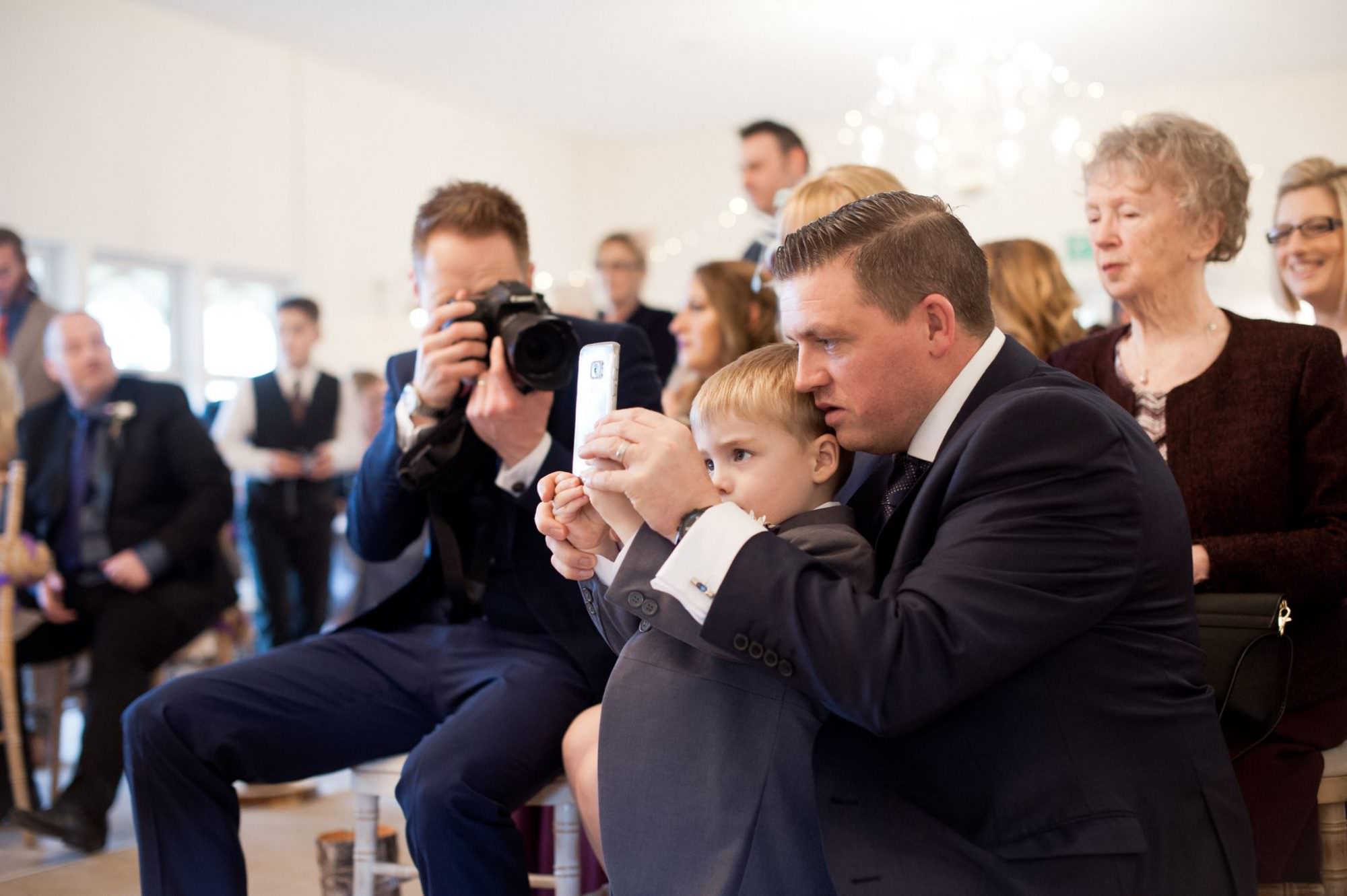 Pageboy at Kings Arms Hotel Wedding