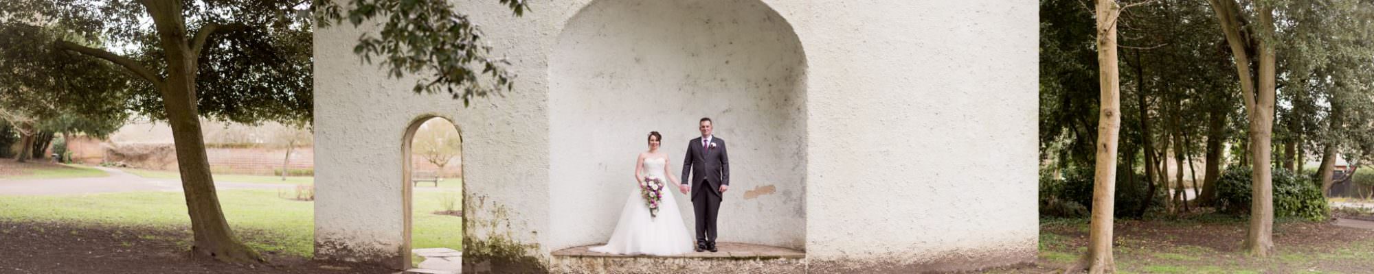 Panorama photograph at Kings Arms Hotel Wedding