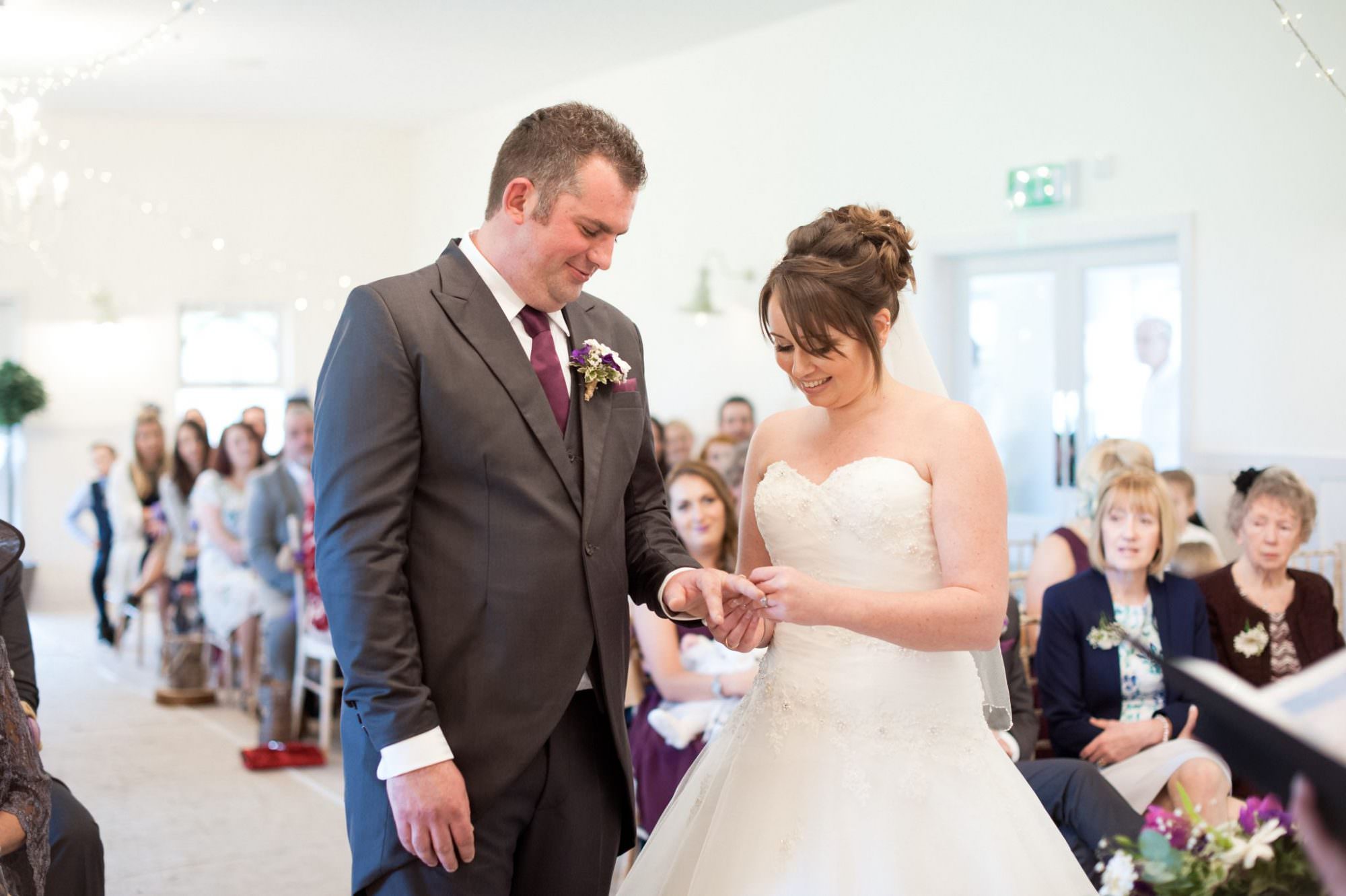 Wedding ceremony in Christchurch
