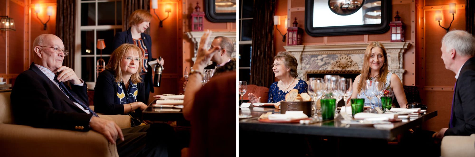 Relaxed photography at Limewood Hotel Event