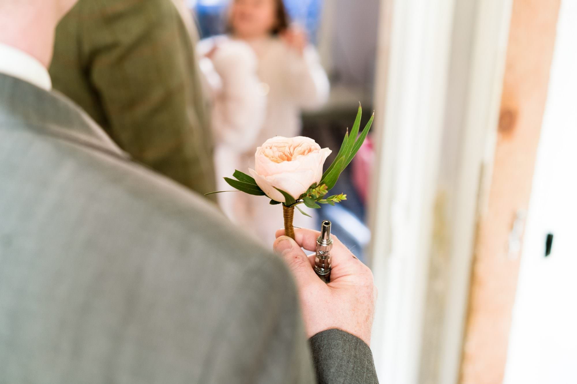 Photograph of Hampshire Groom's Buttonhole