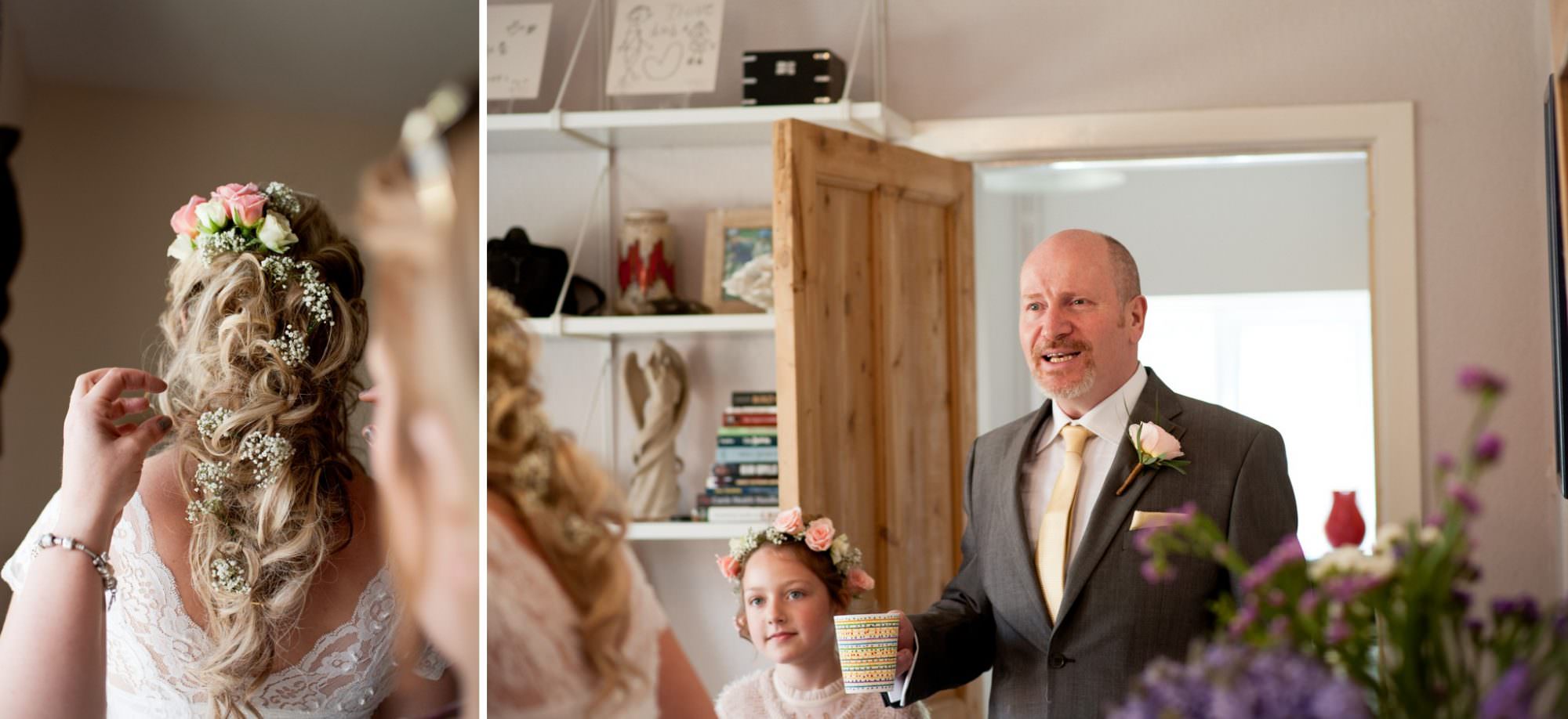 Photography during Burley Wedding