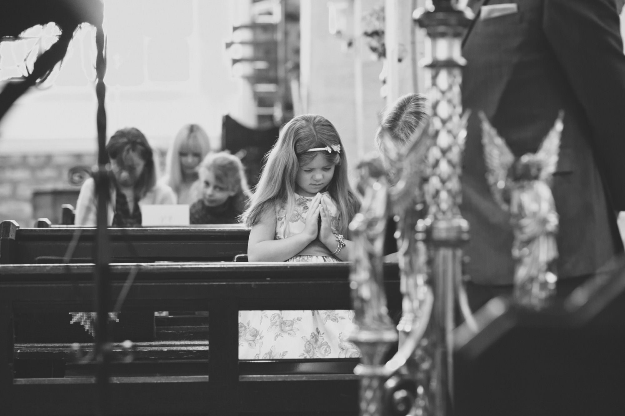 Child photography at Sopley Church