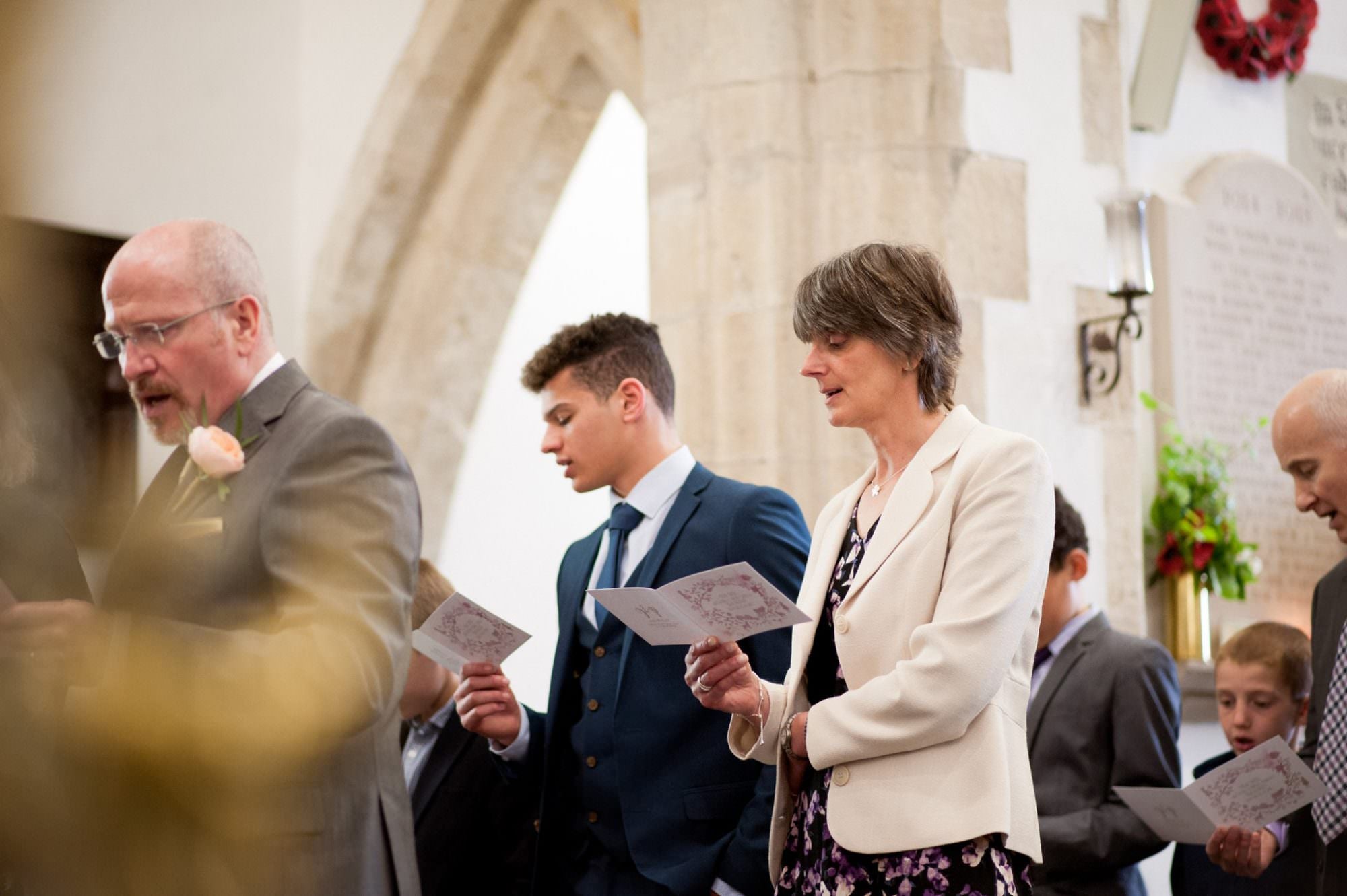 Wedding hymn at Sopley Church