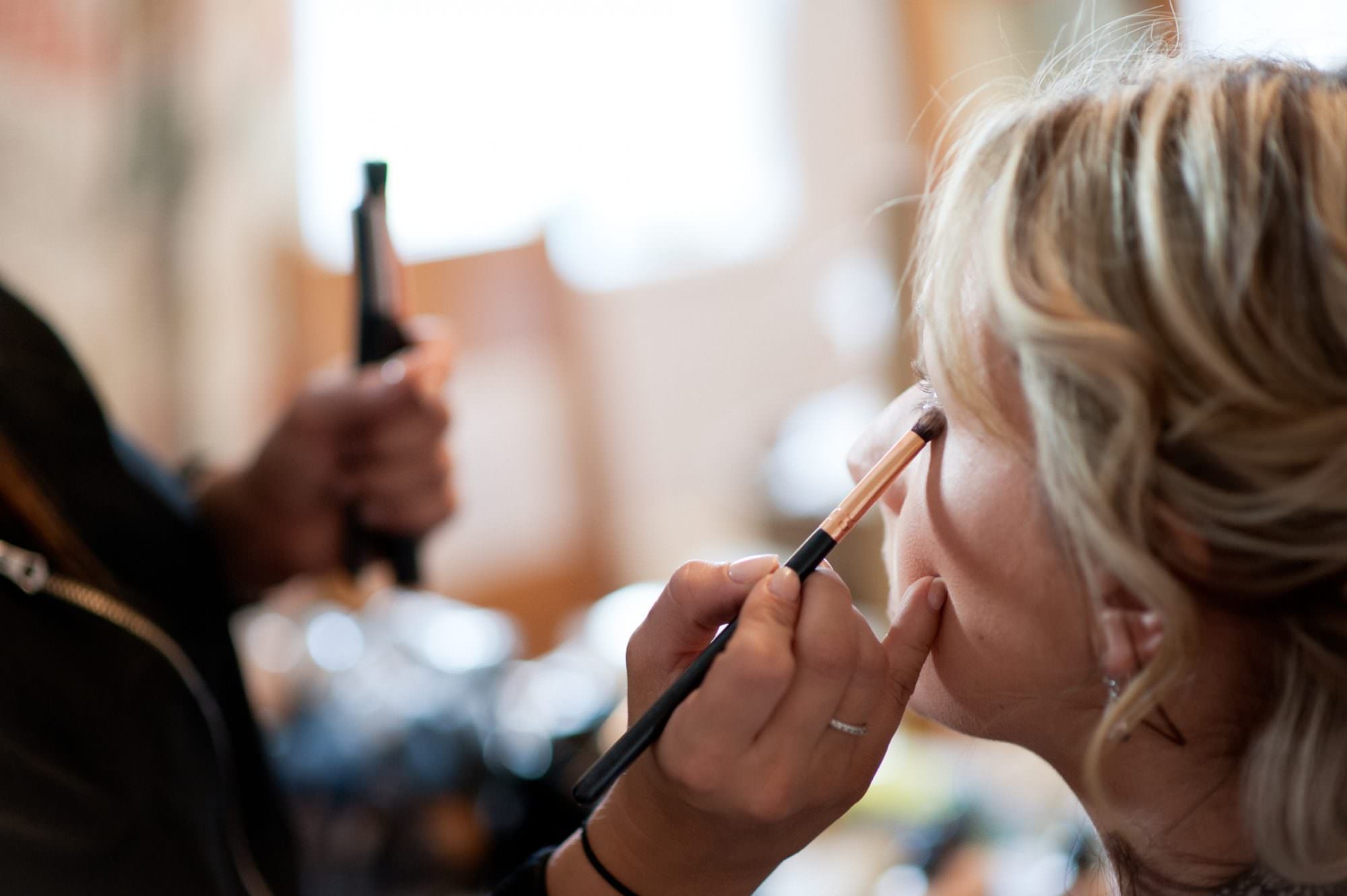 Hampshire Photography of Wedding Make-up