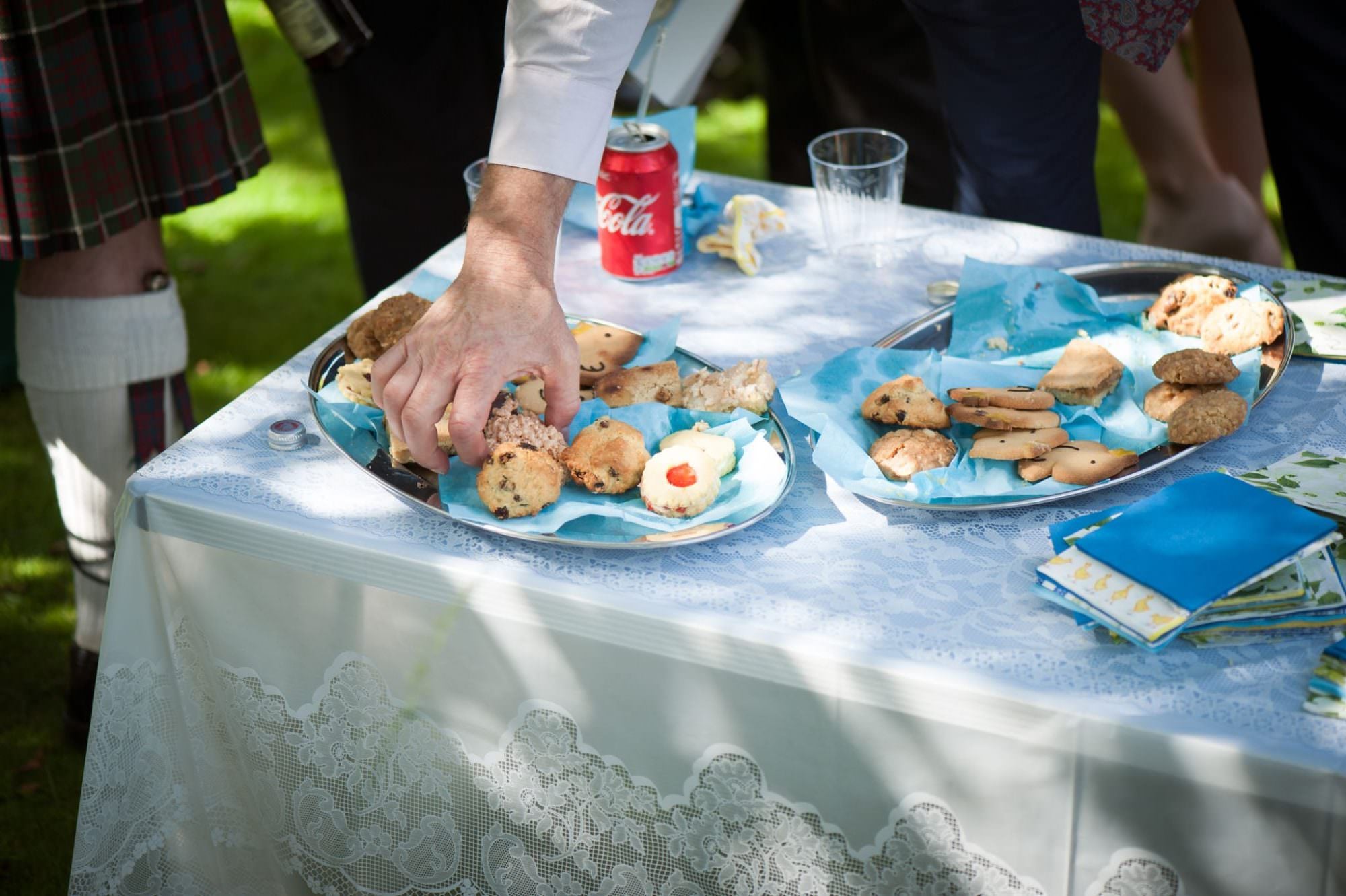 DIY touches at Dorset canford wedding