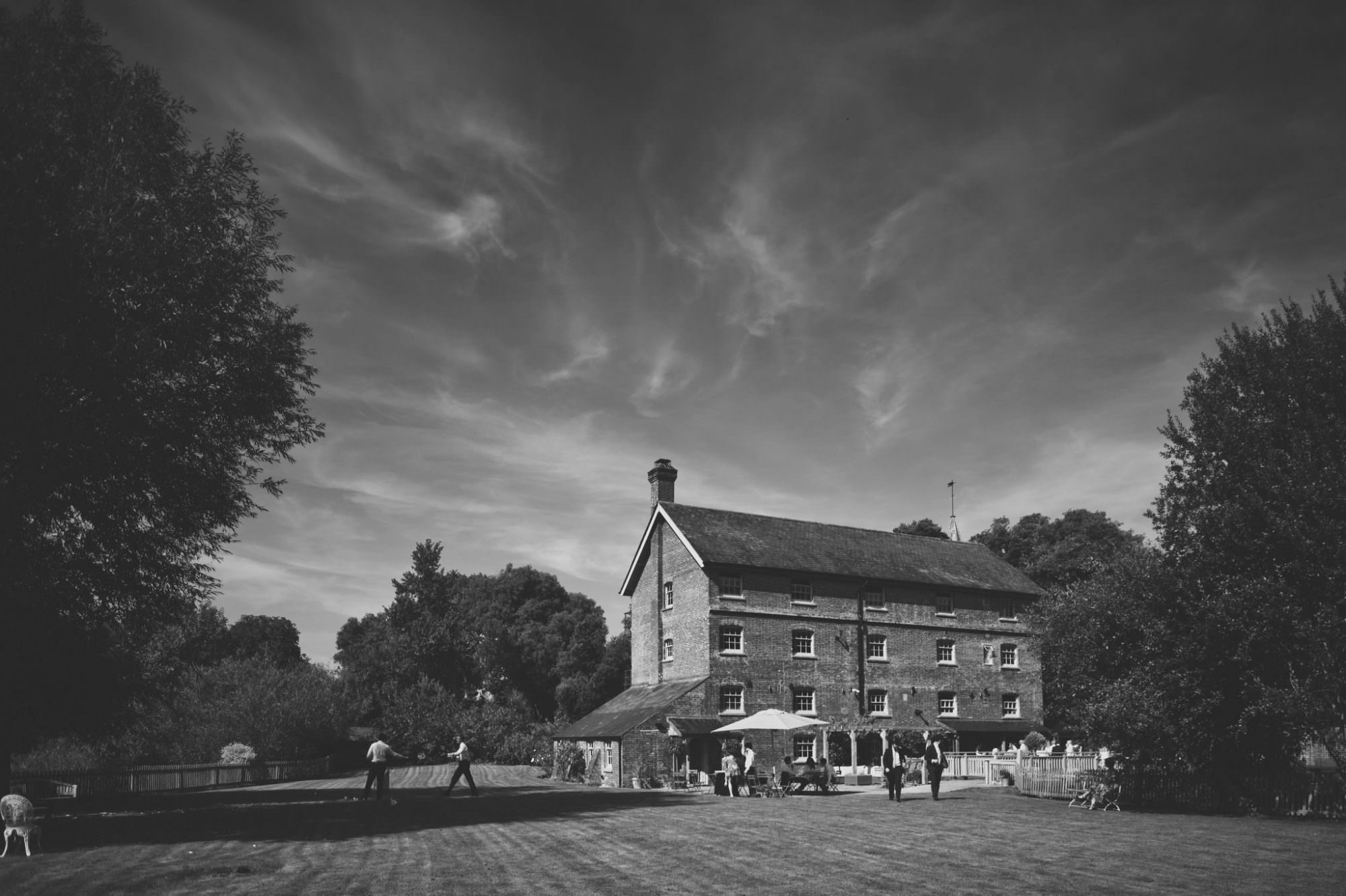 Photograph of Sopley Mill wedding venue in Dorset