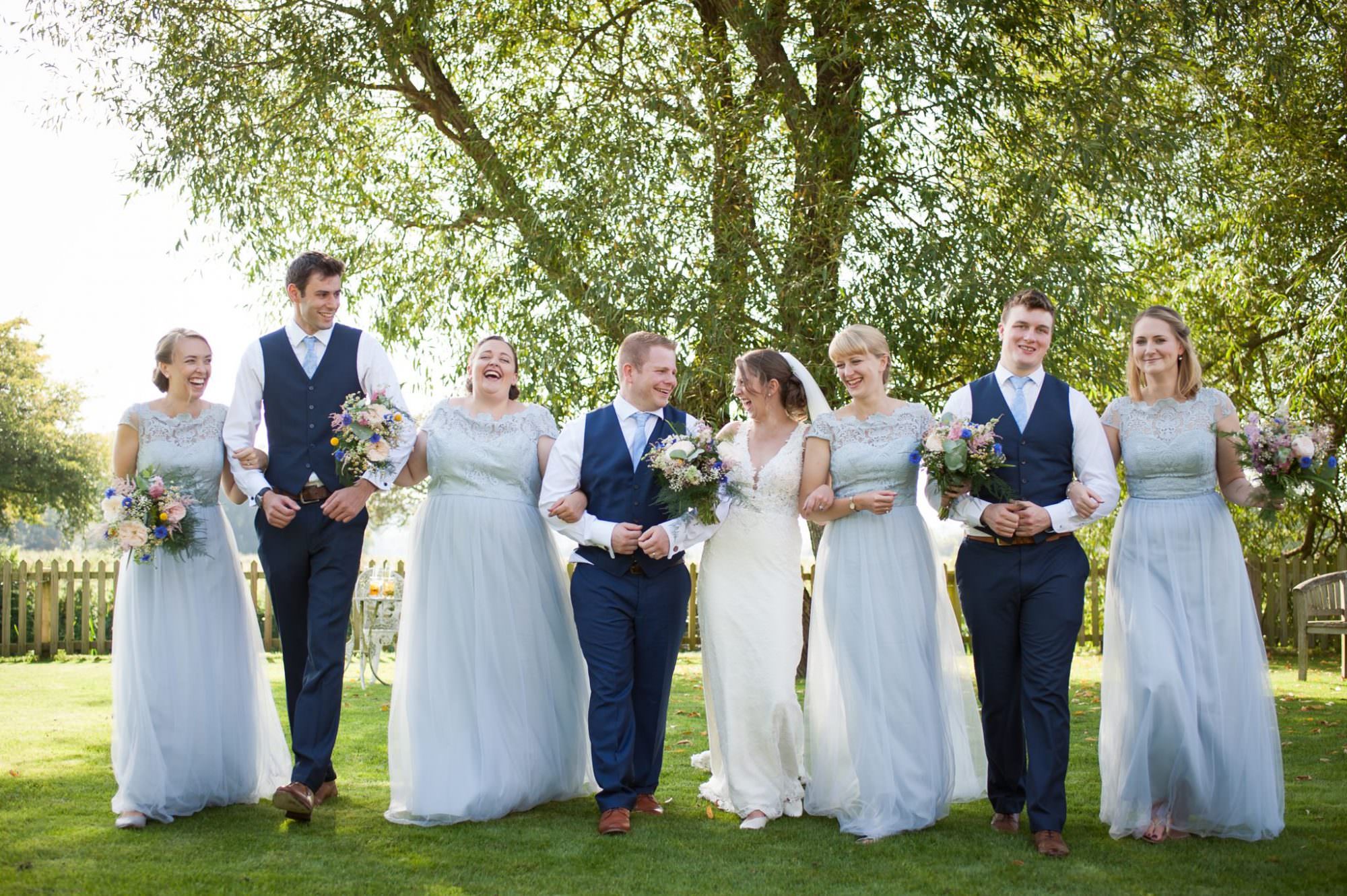 Wedding fun at Sopley Mill