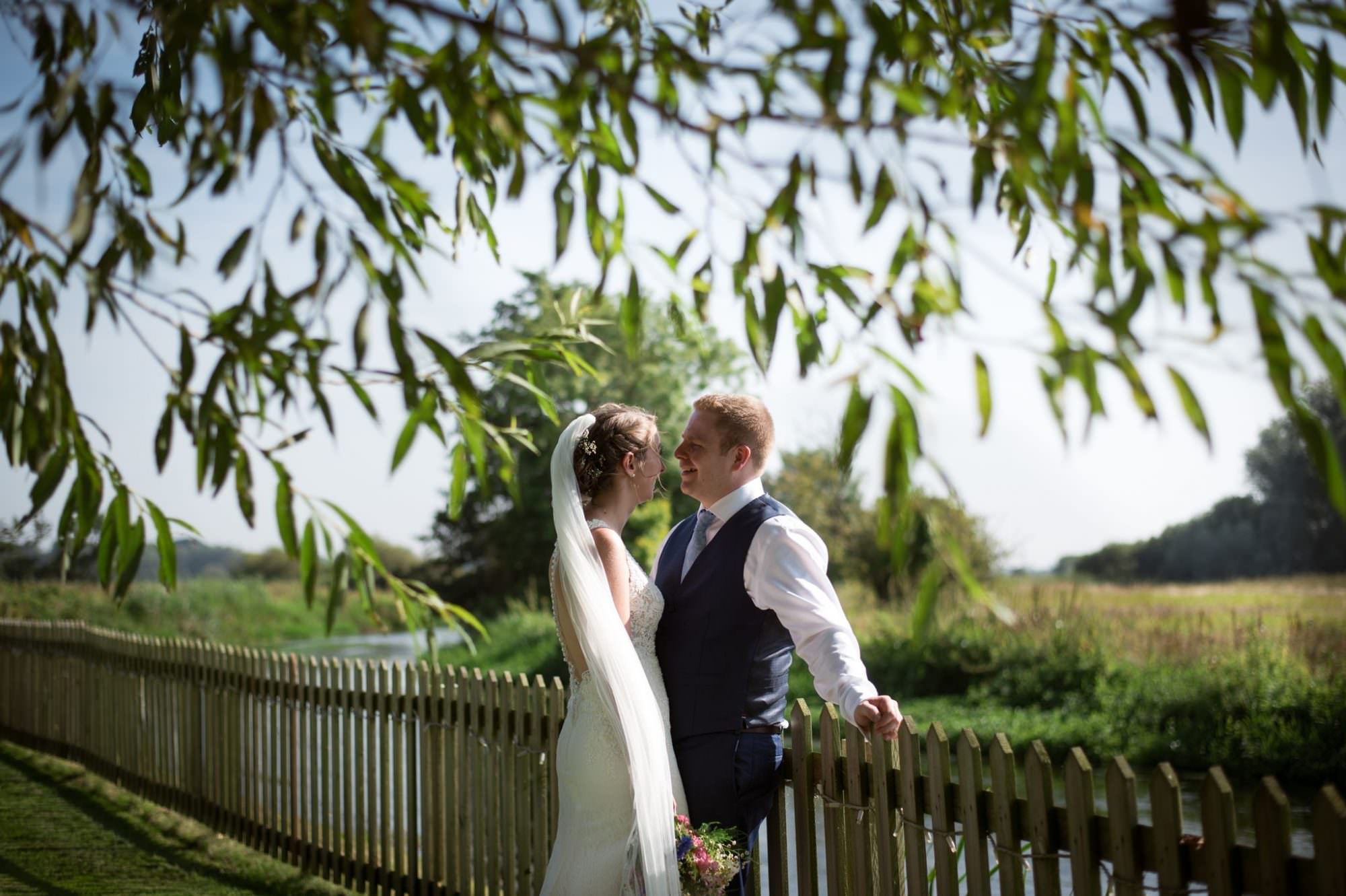Photographs in the garden at Sopley Mill