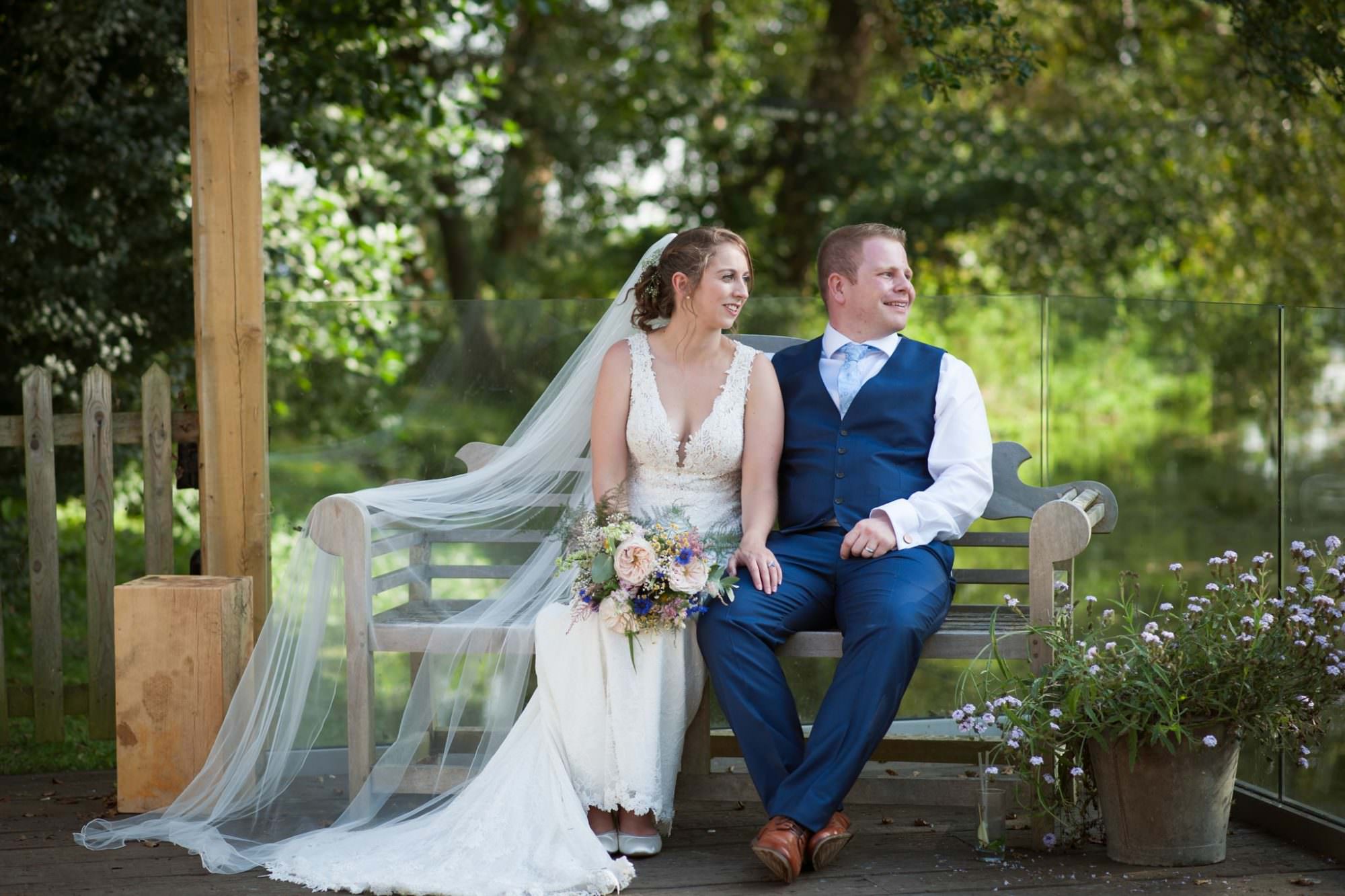 Beautiful english garden wedding in Dorset
