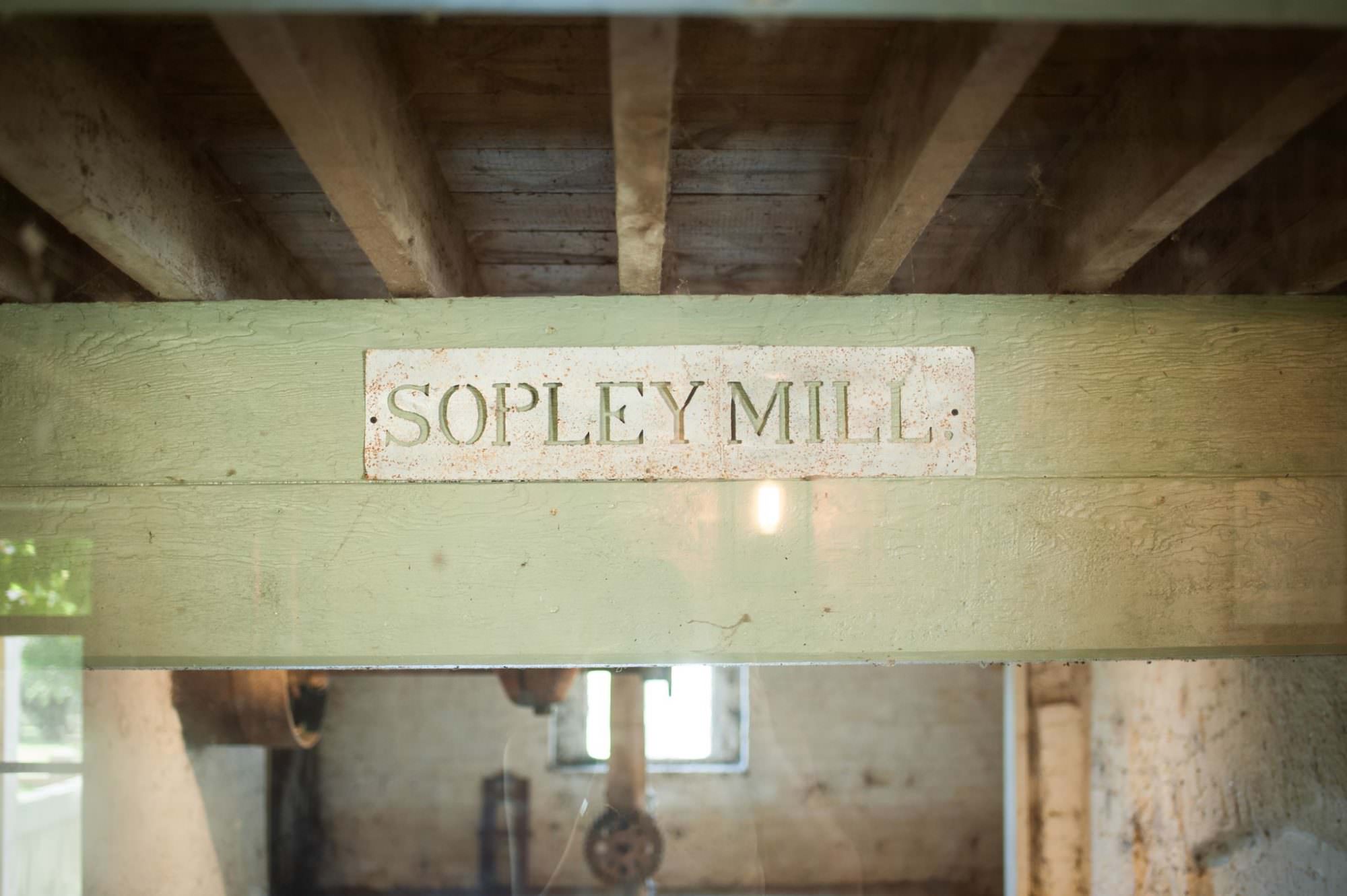 Wedding signs at Sopley Mill