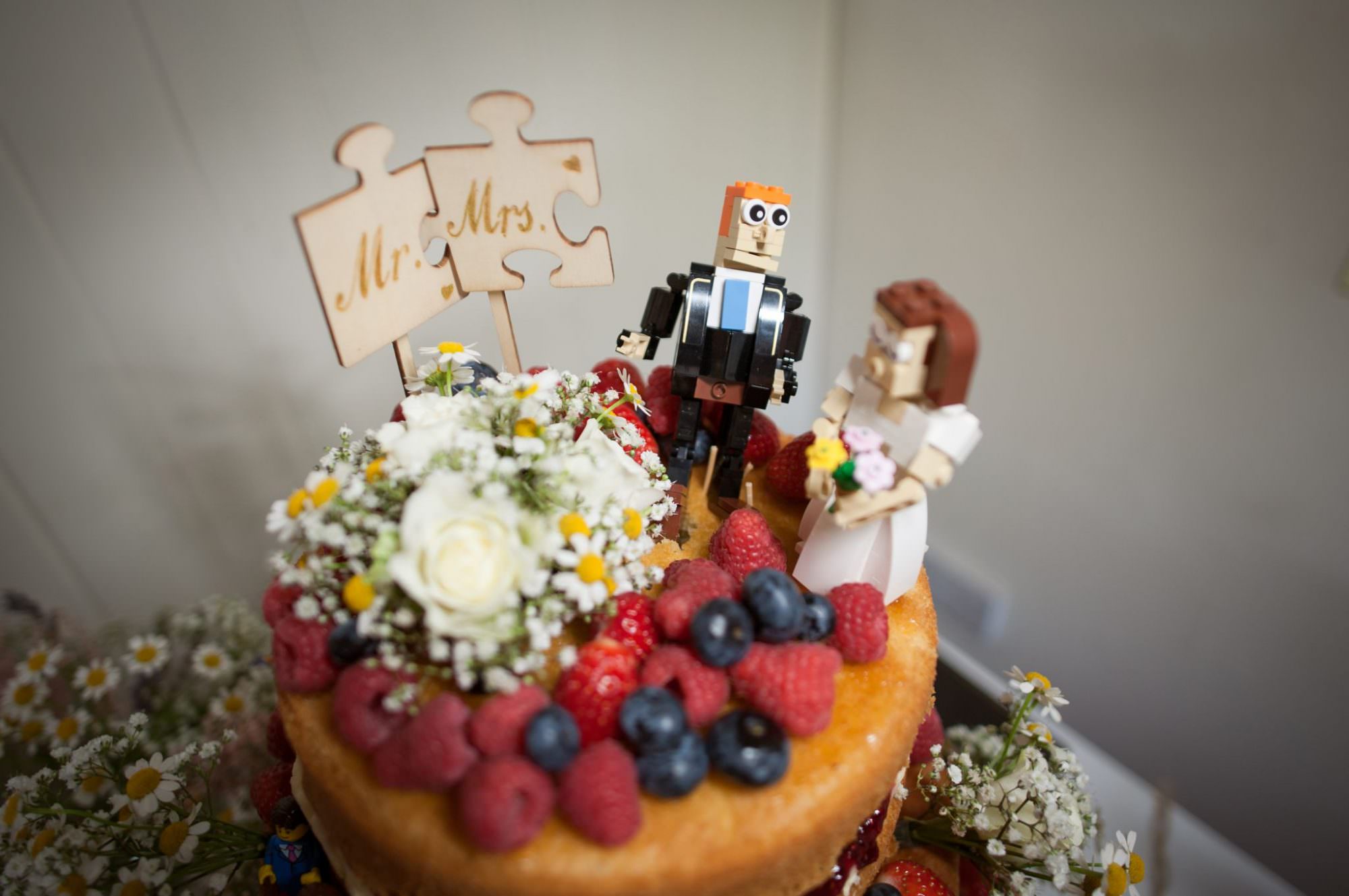 Lego Cake toppers at Sopley Mill