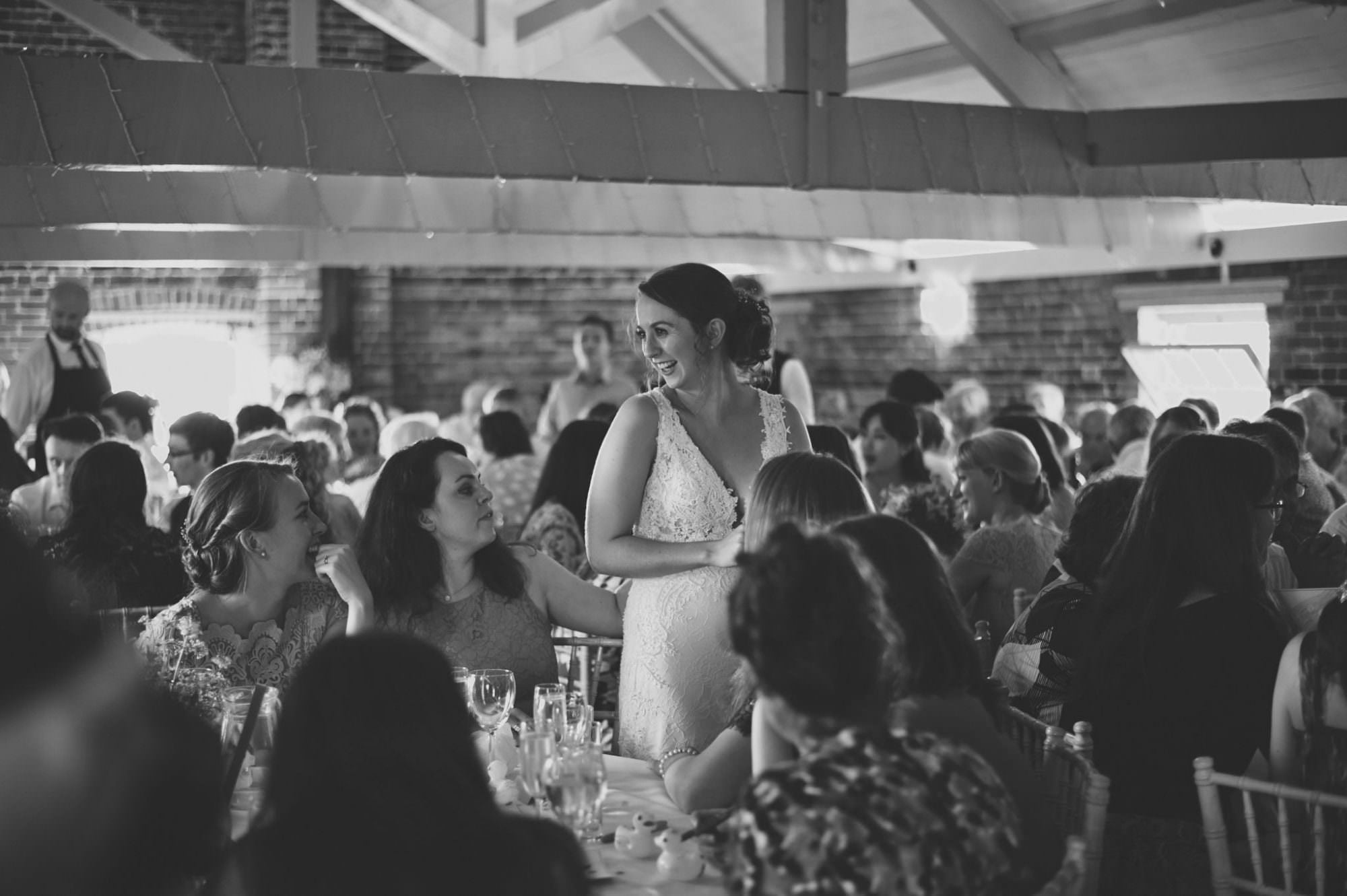 Dorset bride at Sopley Mill wedding